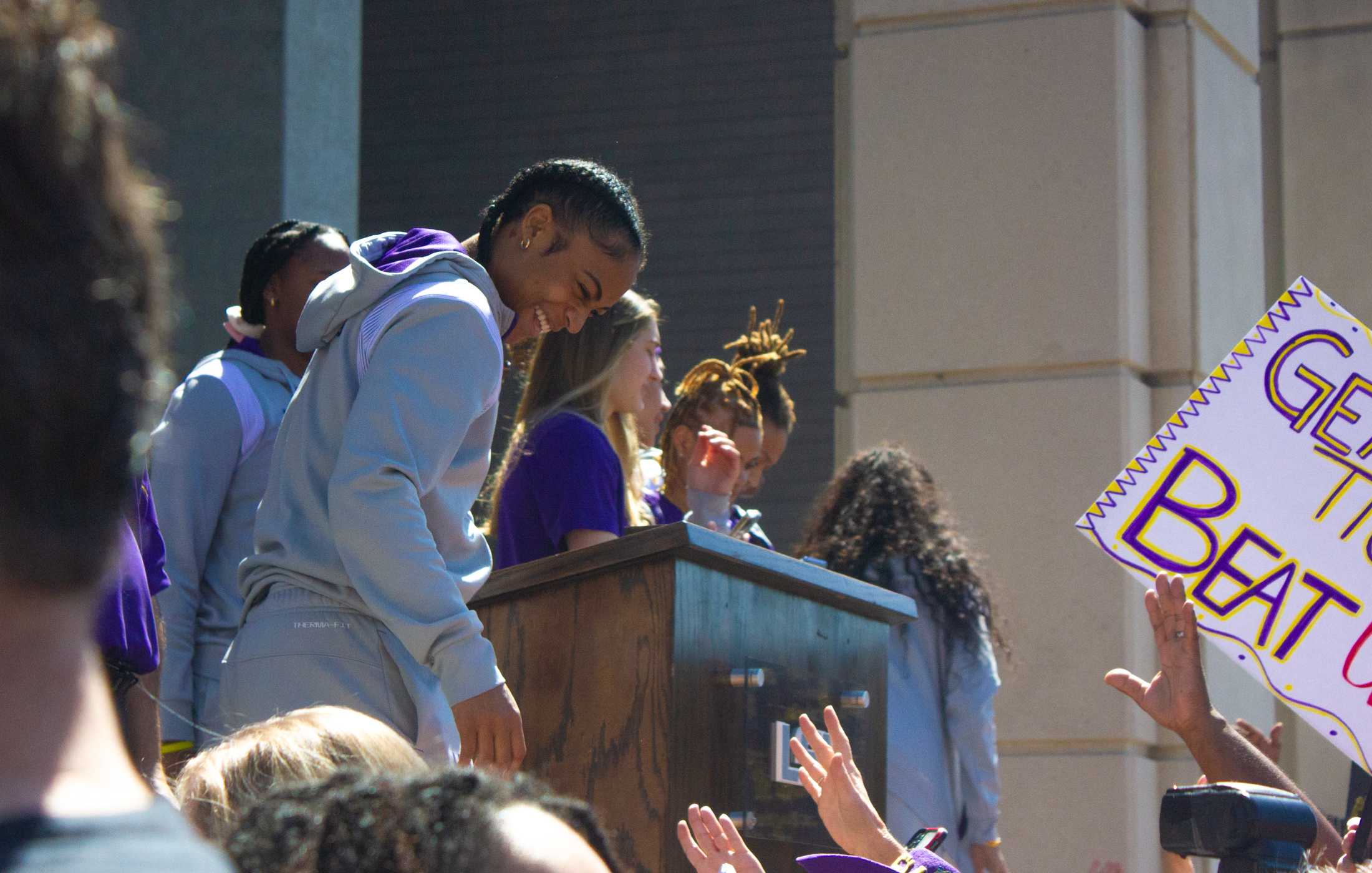 PHOTOS: LSU women's basketball heads off to Sweet 16