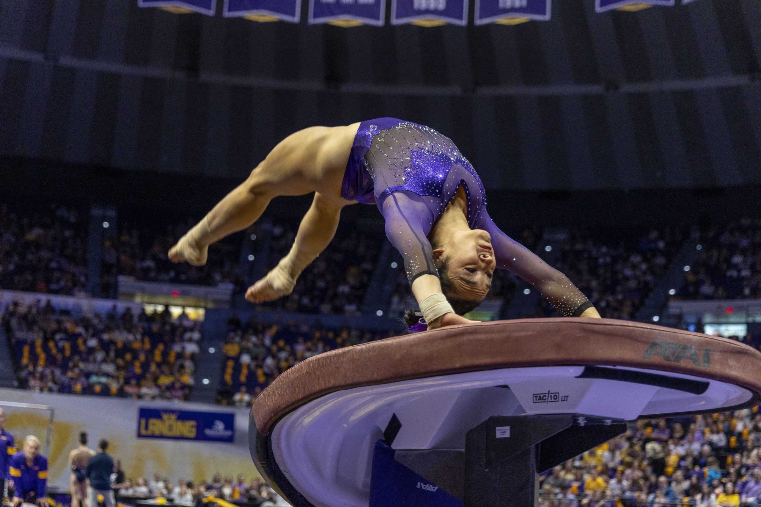 PHOTOS: LSU gymnastics defeats West Virginia 198.025-196.450