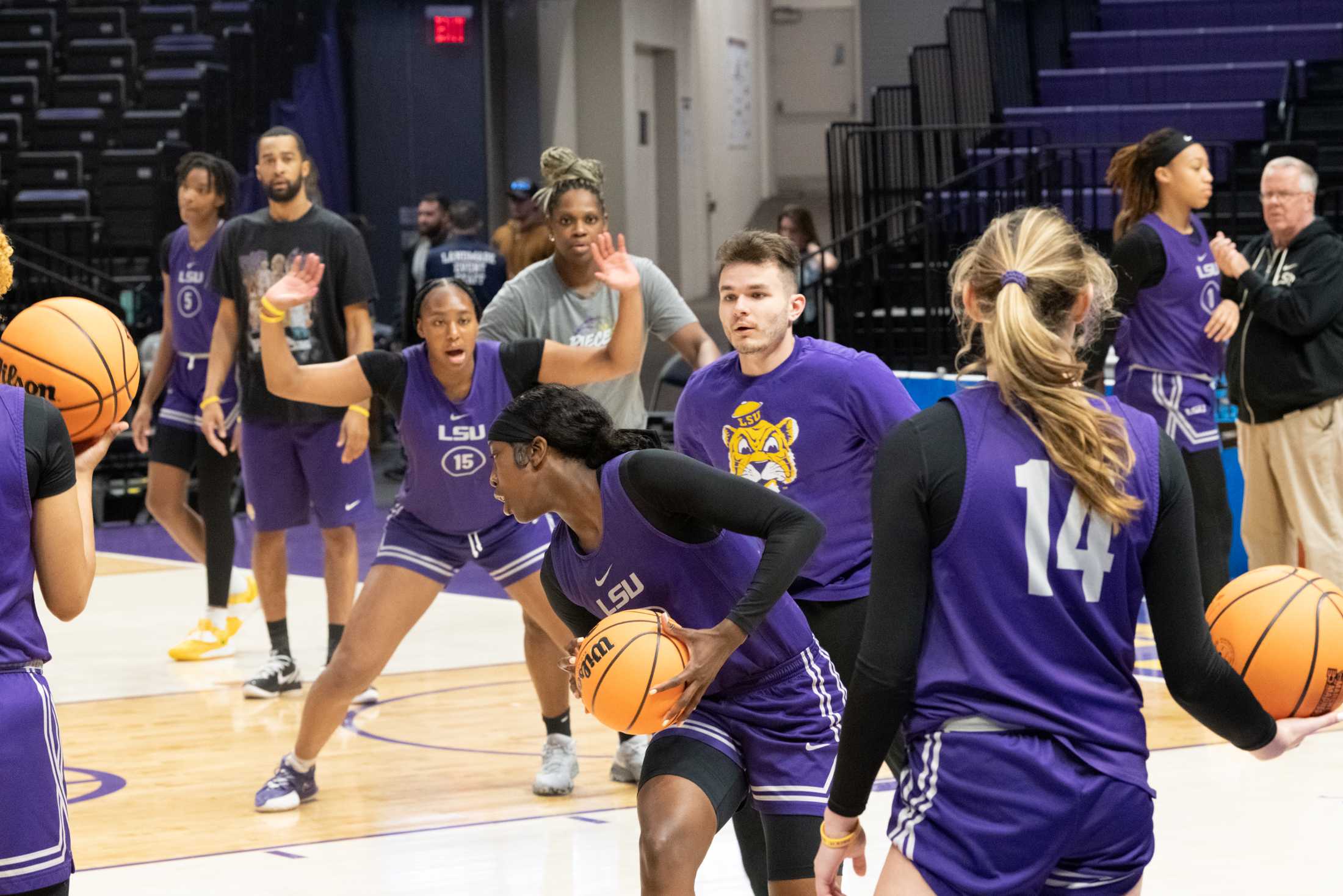 PHOTOS: LSU women's basketball prepares for March Madness