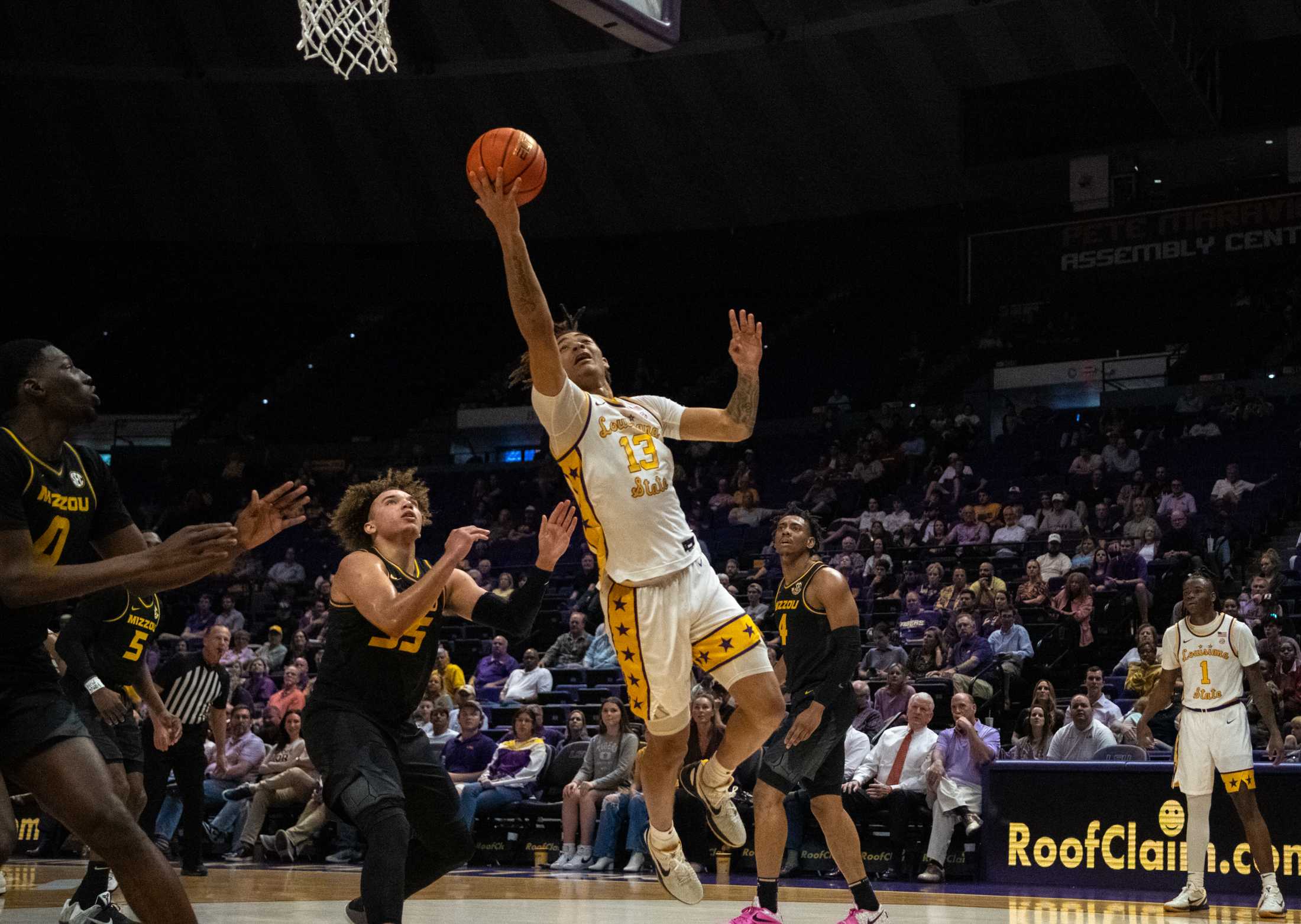 PHOTOS: LSU men's basketball falls to Missouri 81-76