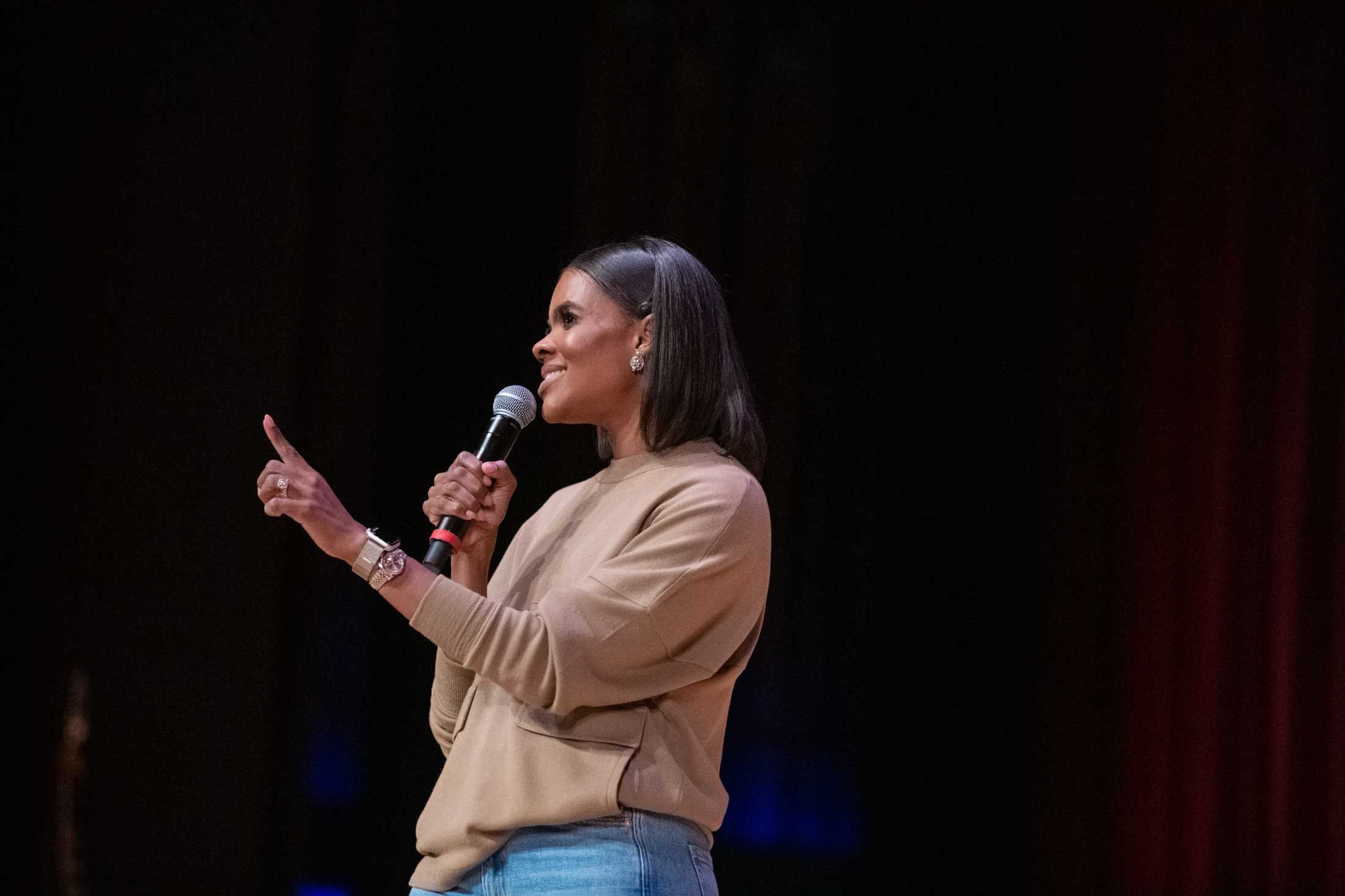 Candace Owens draws crowd at LSU for talk on feminism, family and more