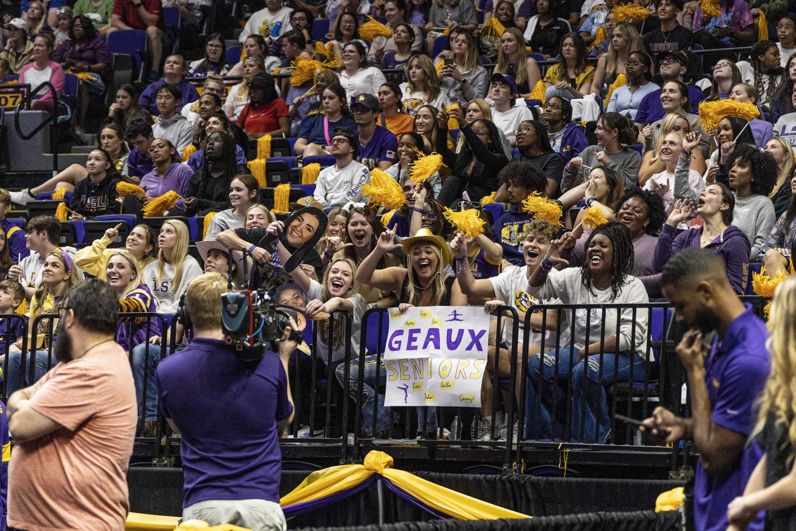 PHOTOS: LSU gymnastics defeats West Virginia 198.025-196.450