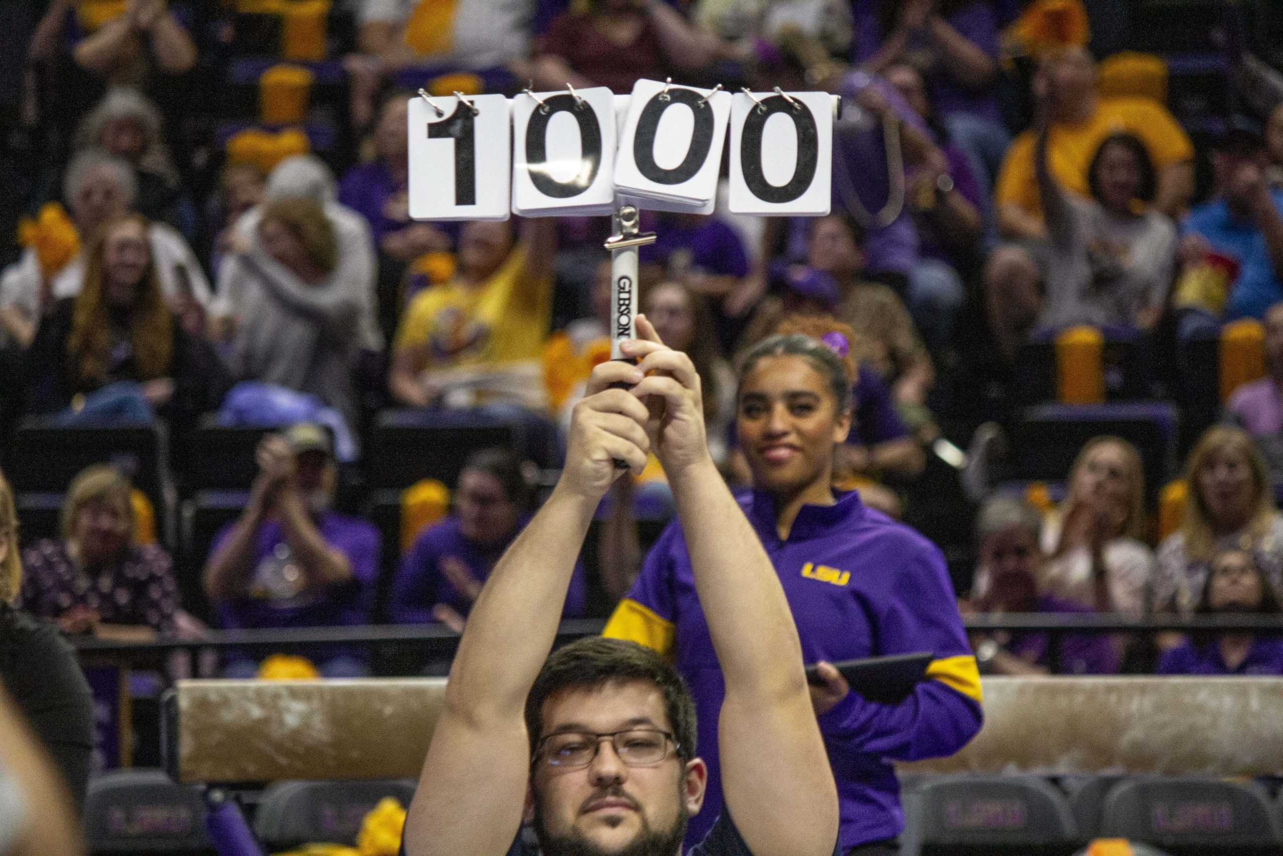 PHOTOS: LSU gymnastics defeats West Virginia 198.025-196.450