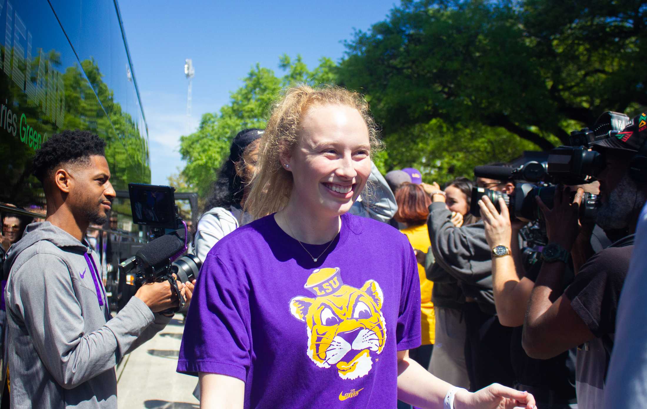 PHOTOS: LSU women's basketball heads off to Sweet 16