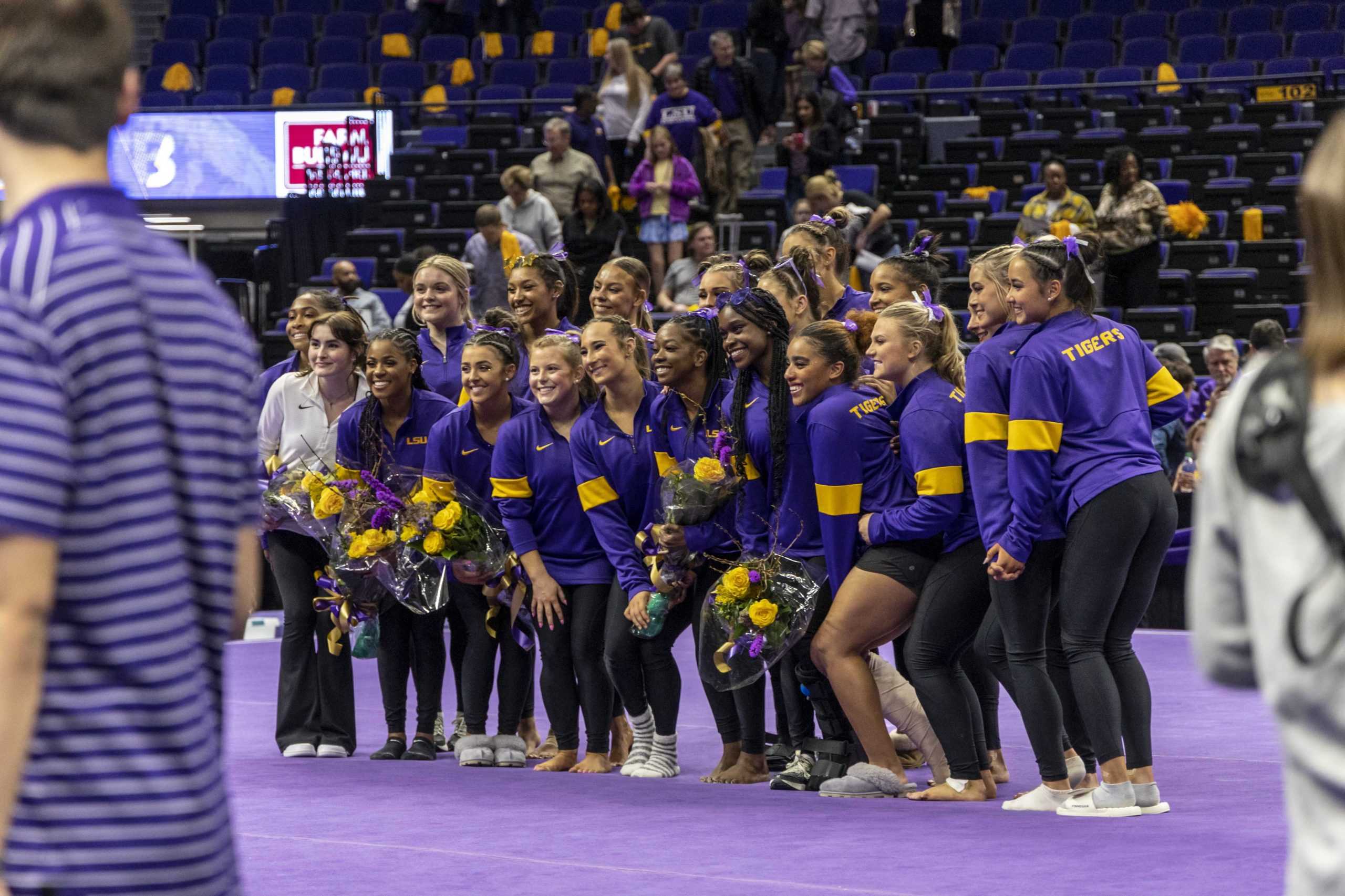 PHOTOS: LSU gymnastics defeats West Virginia 198.025-196.450