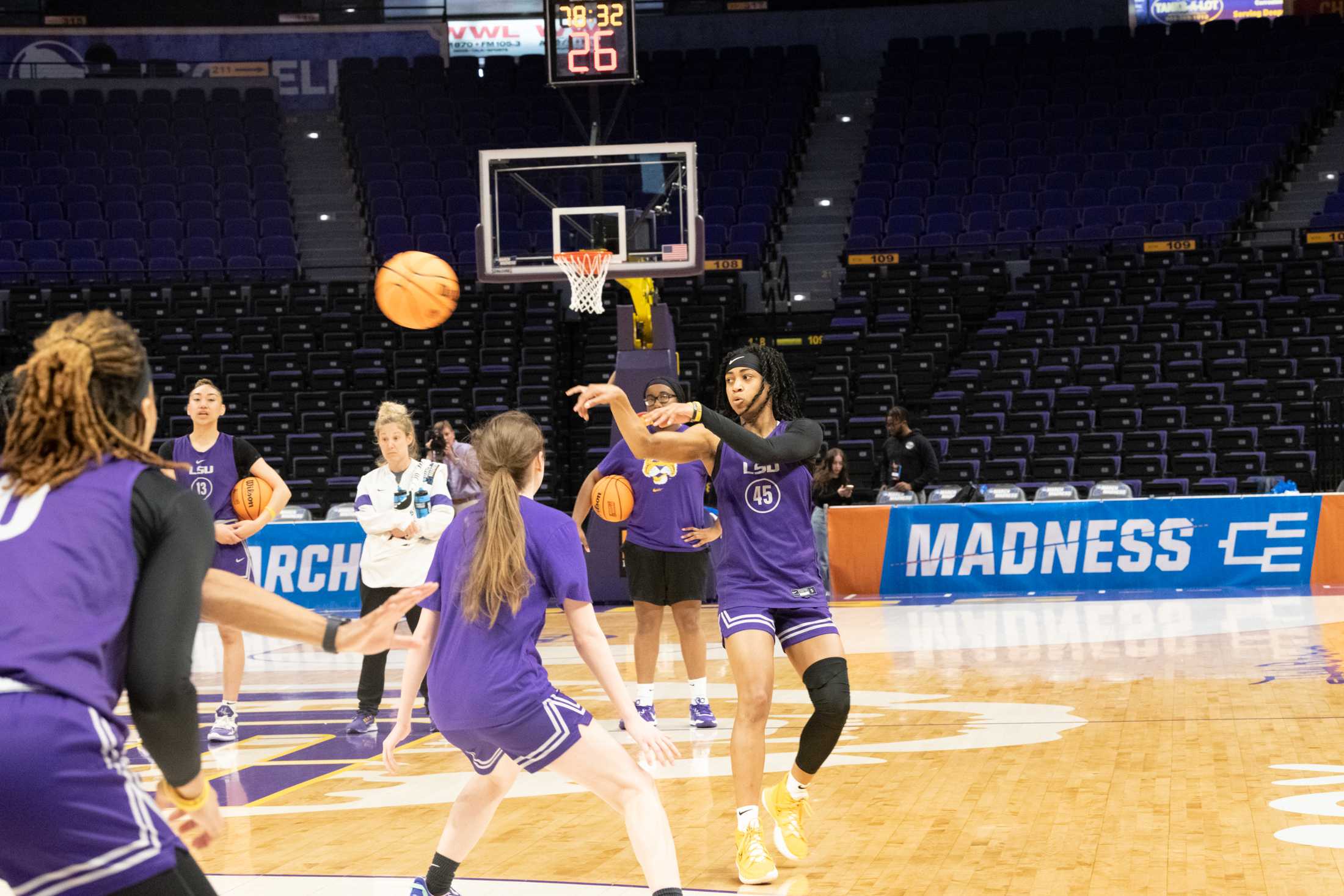 PHOTOS: LSU women's basketball prepares for March Madness