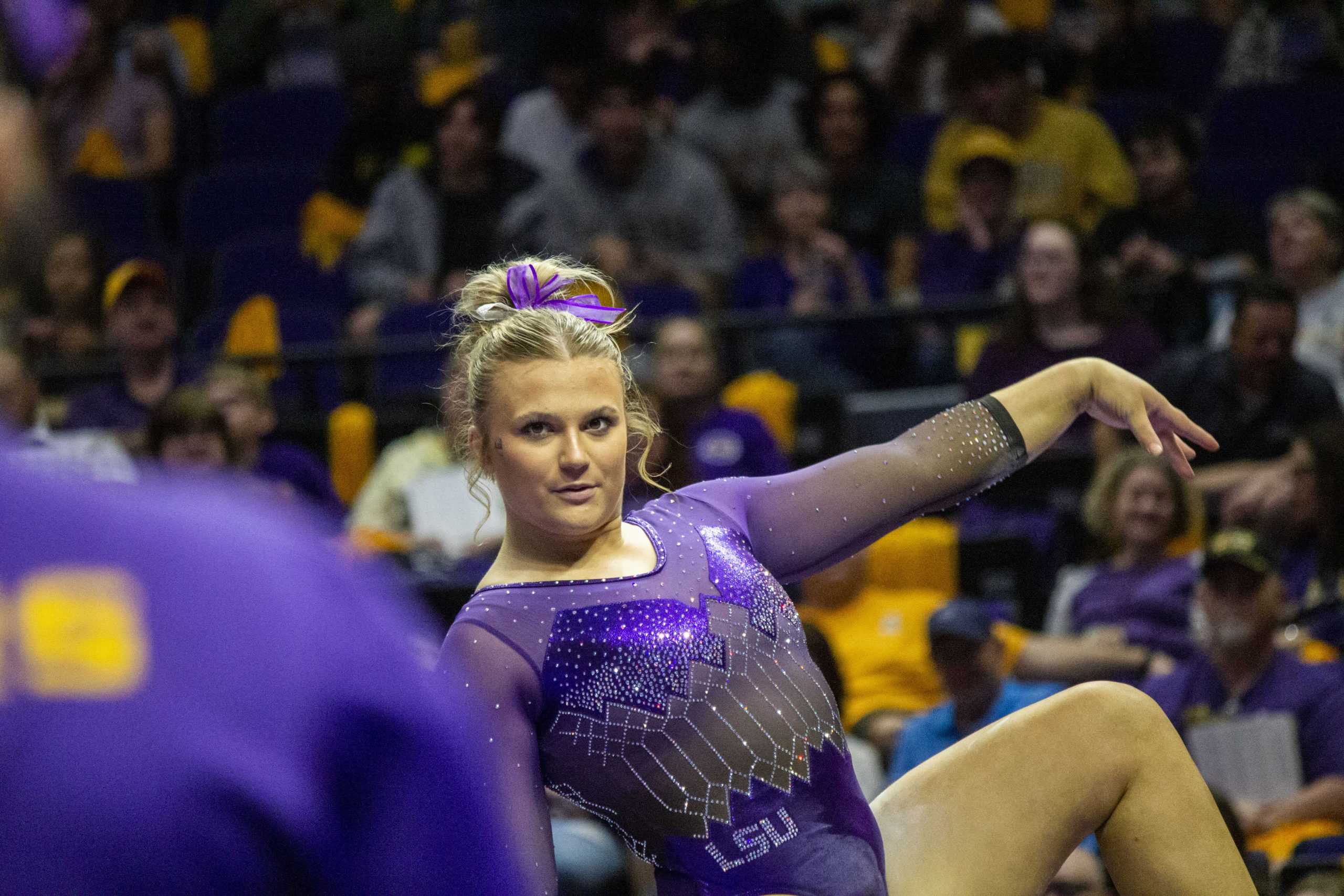 PHOTOS: LSU gymnastics defeats West Virginia 198.025-196.450