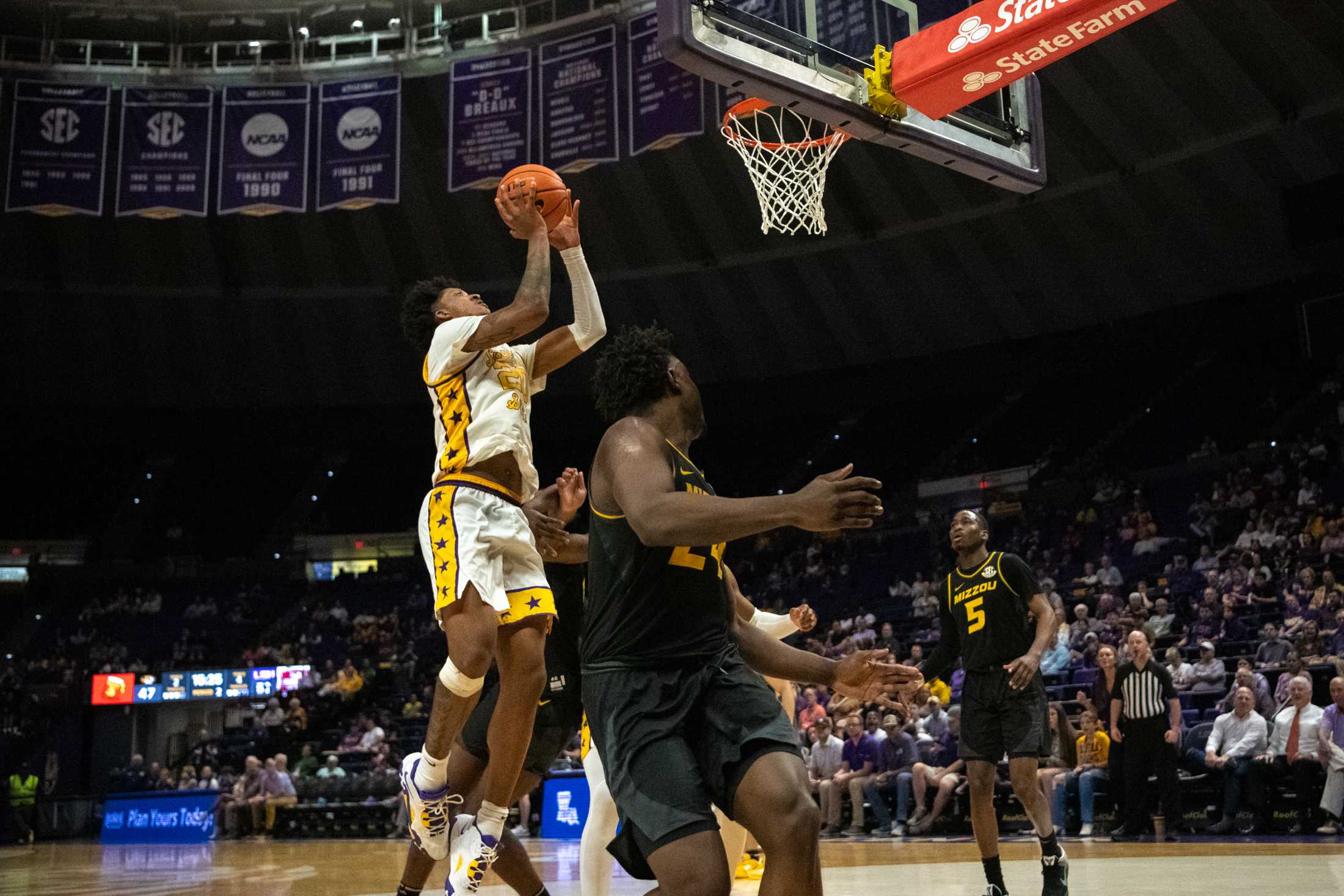 PHOTOS: LSU men's basketball falls to Missouri 81-76