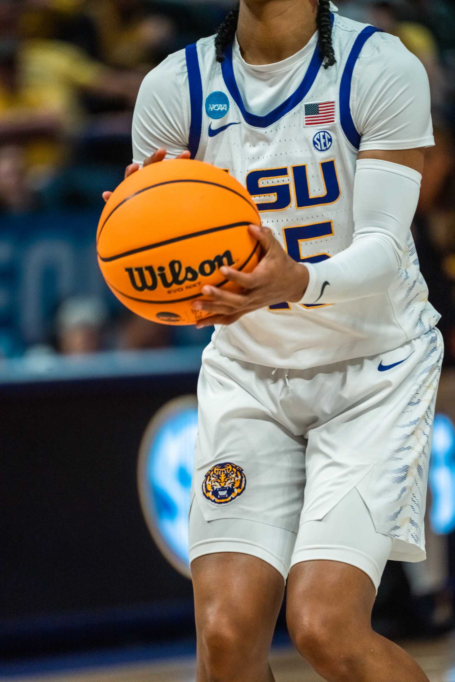 PHOTOS: LSU women's basketball takes down Michigan in second round of March Madness