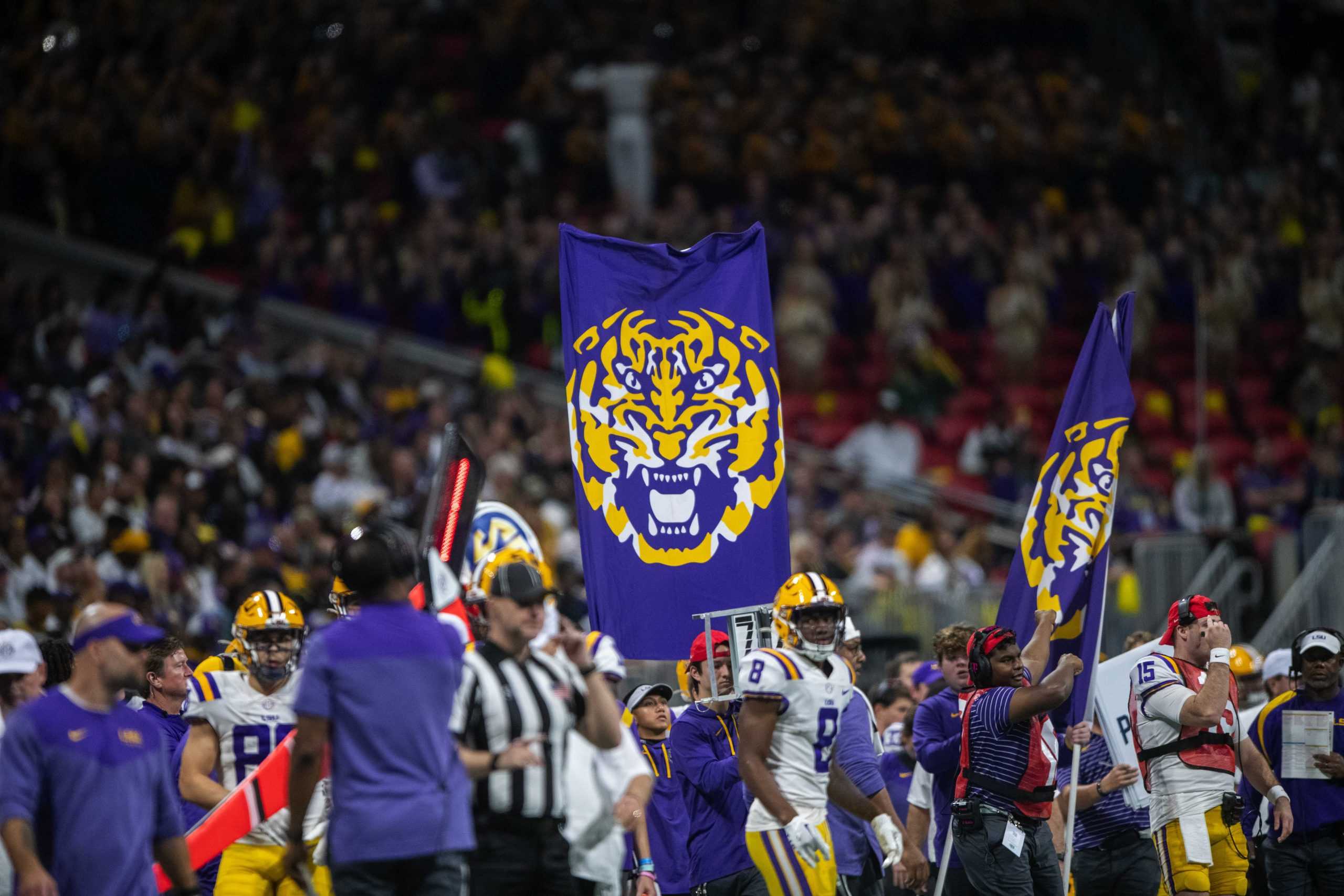 PHOTOS: LSU football falls to Georgia 30-50 in SEC Championship