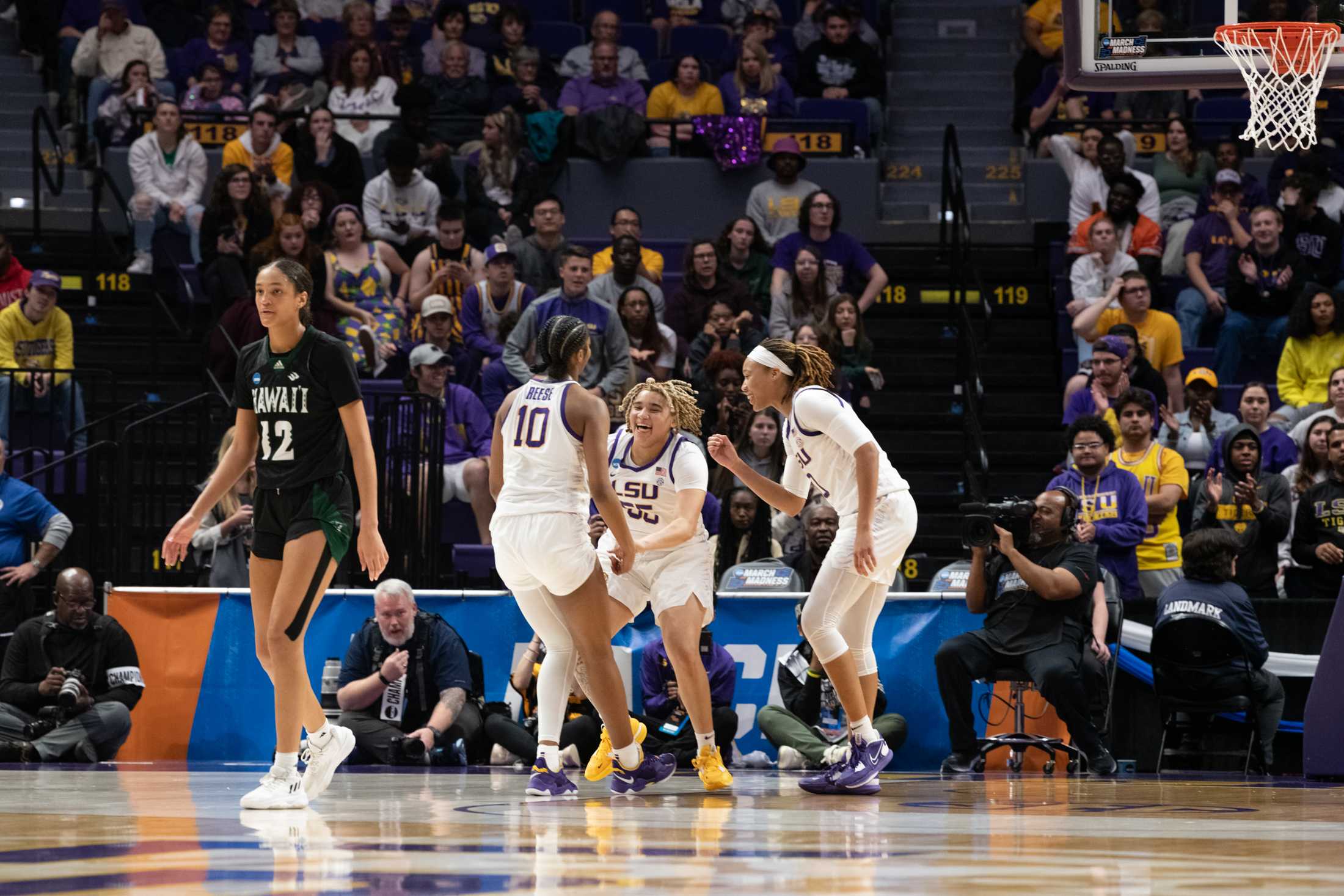 PHOTOS: LSU women's basketball beats Hawaii in first round of March Madness