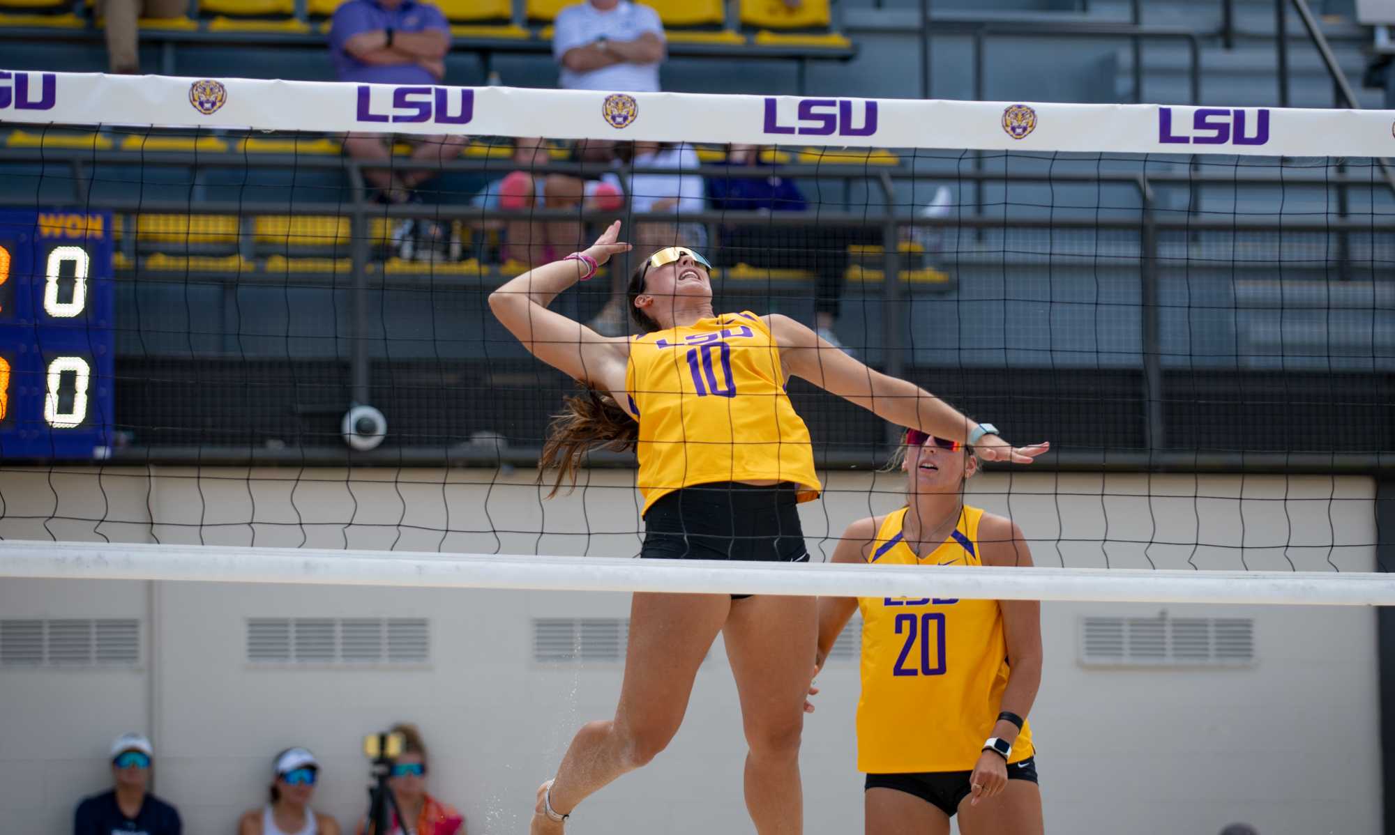 PHOTOS: LSU beach volleyball defeats Nicholls 5-0