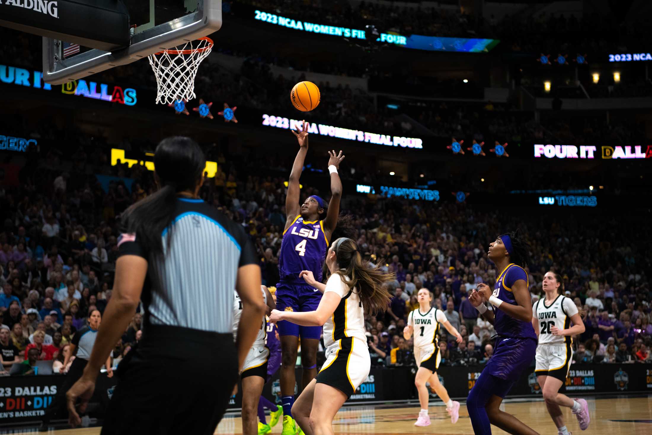 PHOTOS: LSU women's basketball beats Iowa 102-85 in national championship