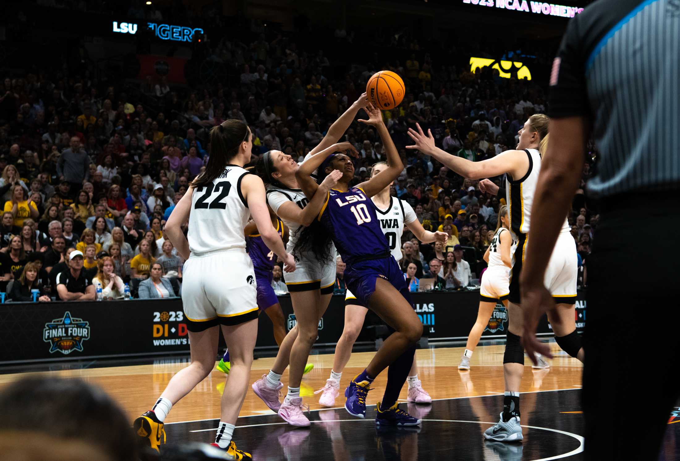 PHOTOS: LSU women's basketball beats Iowa 102-85 in national championship