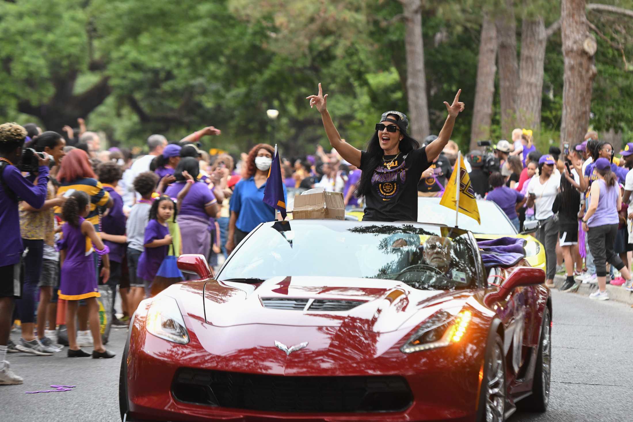 PHOTOS: LSU women's basketball championship parade