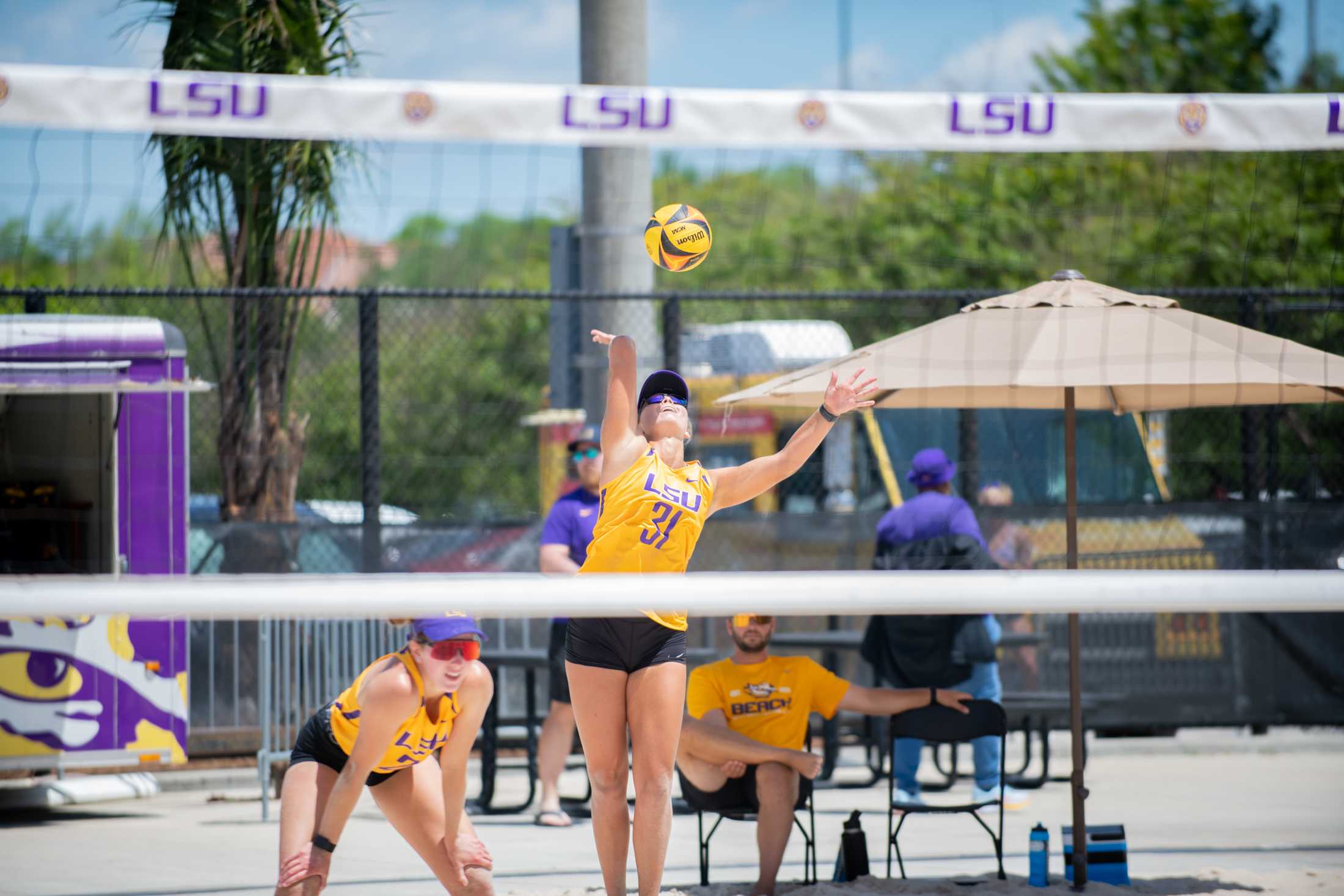 PHOTOS: LSU beach volleyball defeats Nicholls 5-0