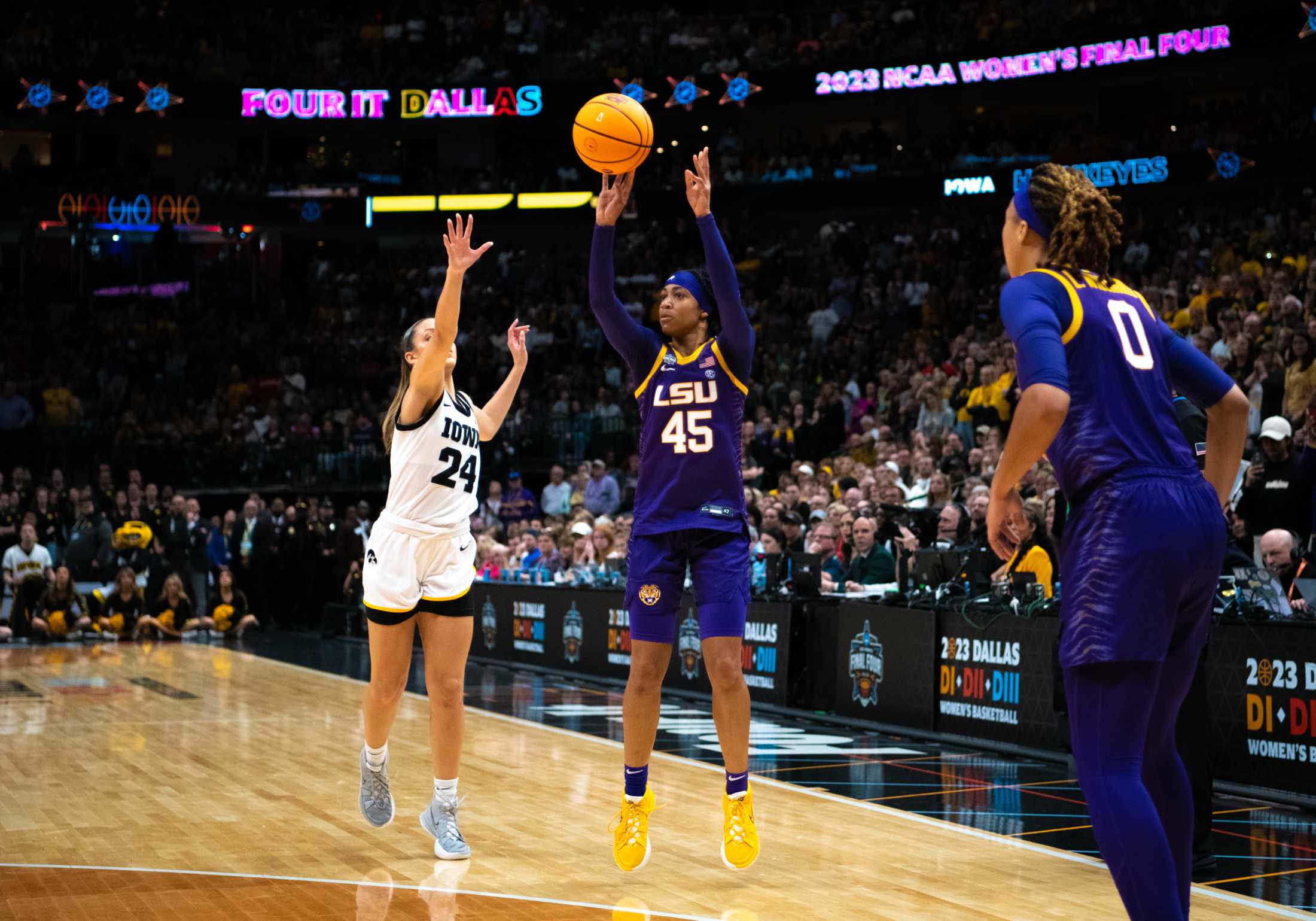 PHOTOS: LSU women's basketball beats Iowa 102-85 in national championship