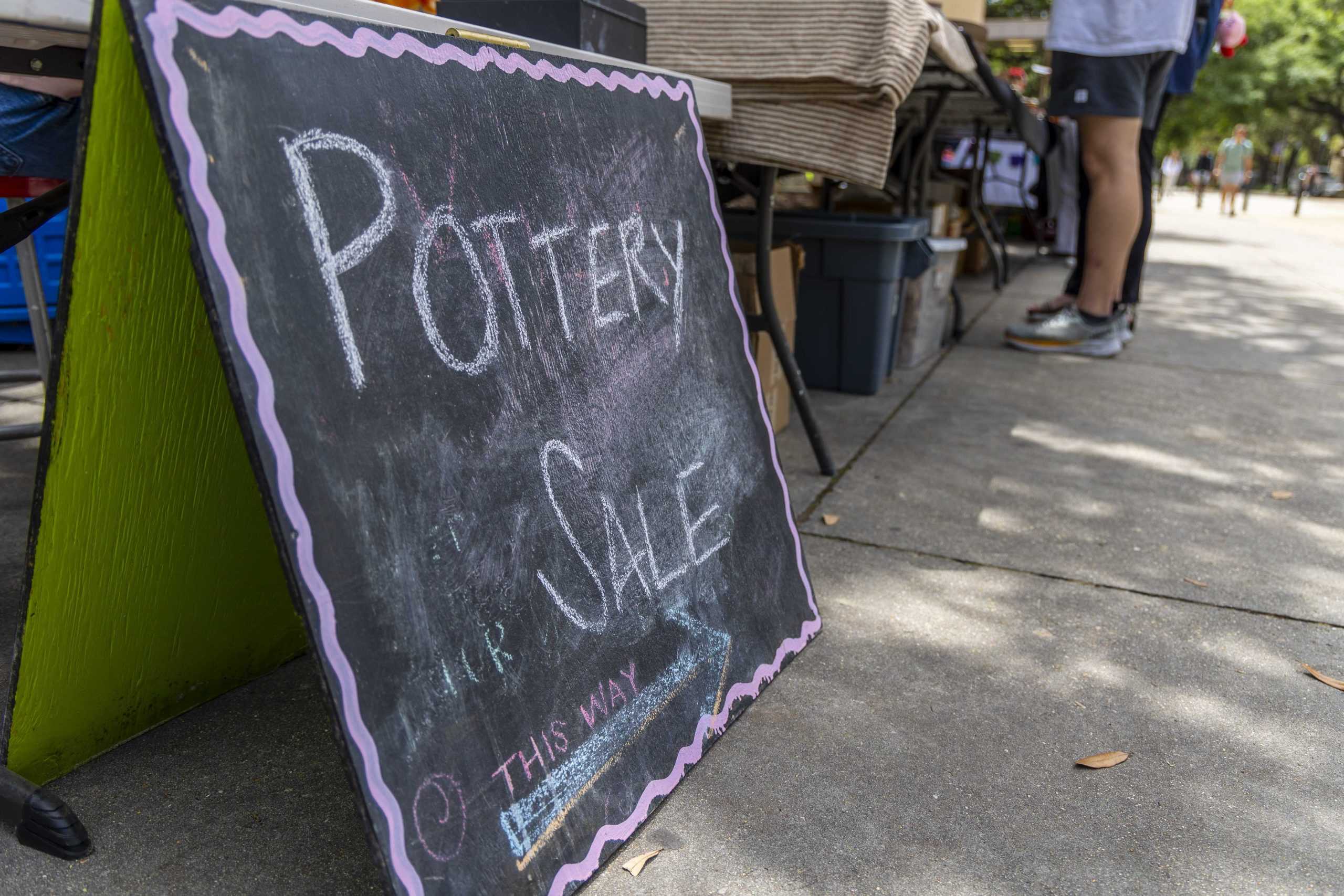 PHOTOS: LSU art clubs host market in Free Speech Alley