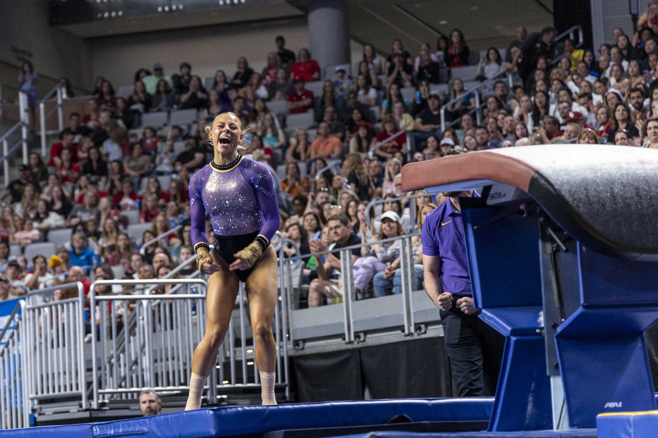 PHOTOS: LSU gymnastics takes fourth place in NCAA championship