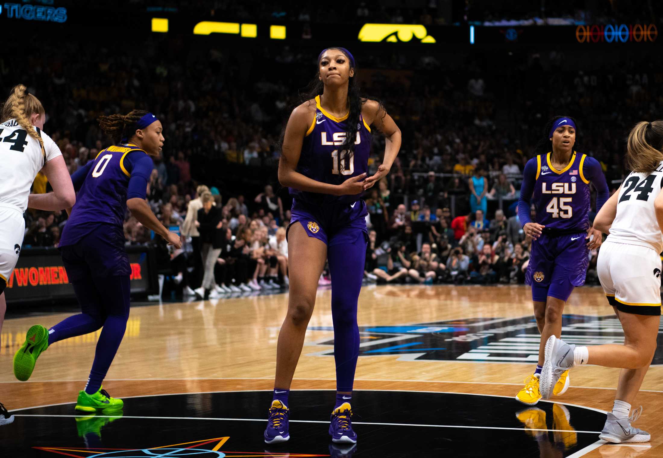 PHOTOS: LSU women's basketball beats Iowa 102-85 in national championship