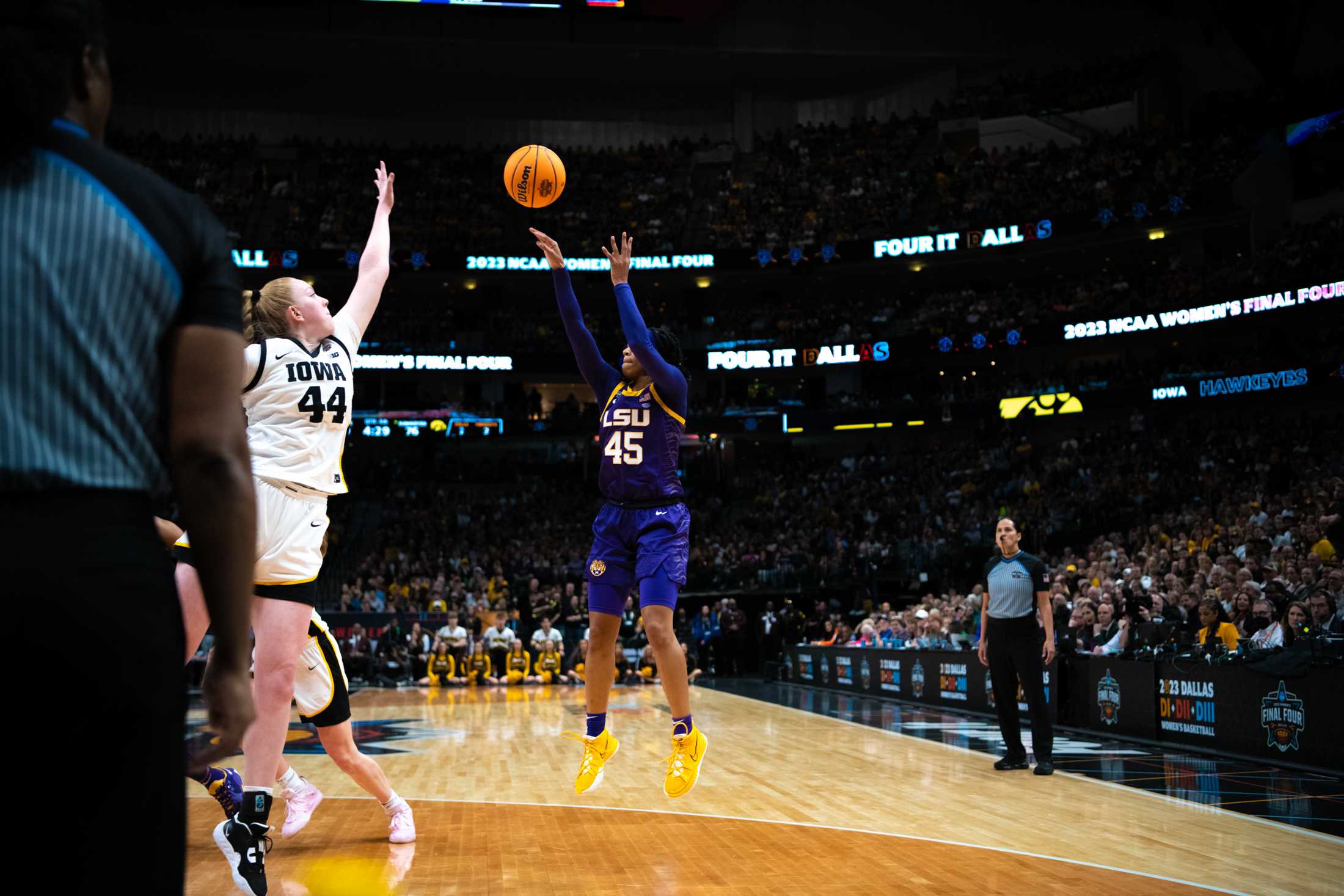 PHOTOS: LSU women's basketball beats Iowa 102-85 in national championship