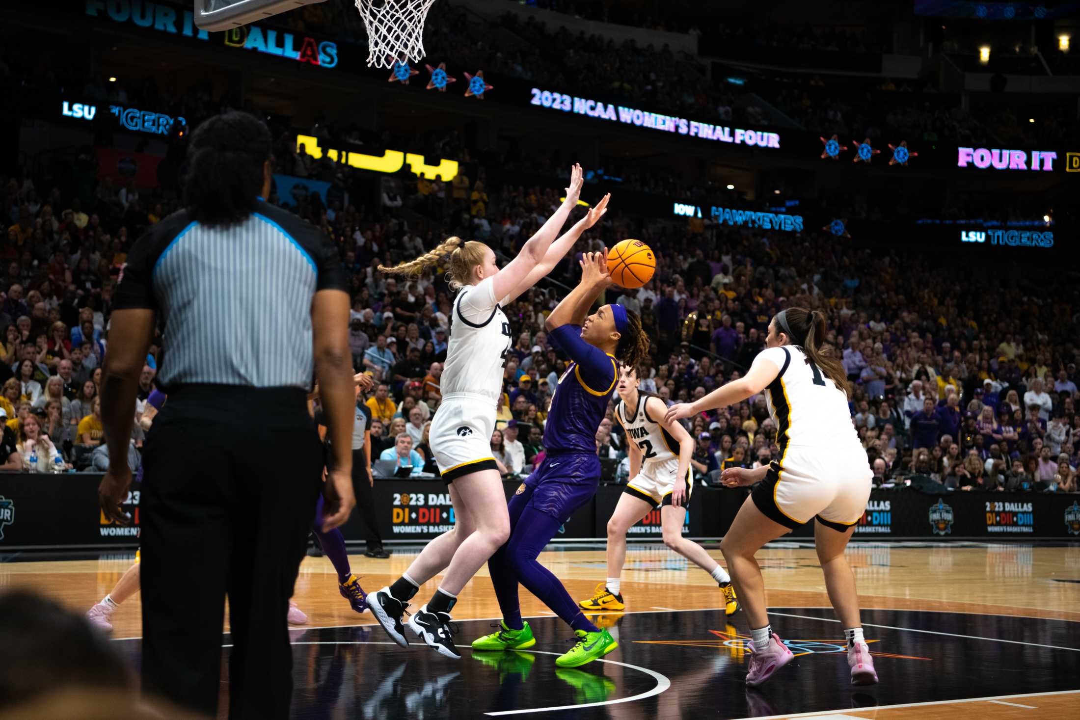 PHOTOS: LSU women's basketball beats Iowa 102-85 in national championship