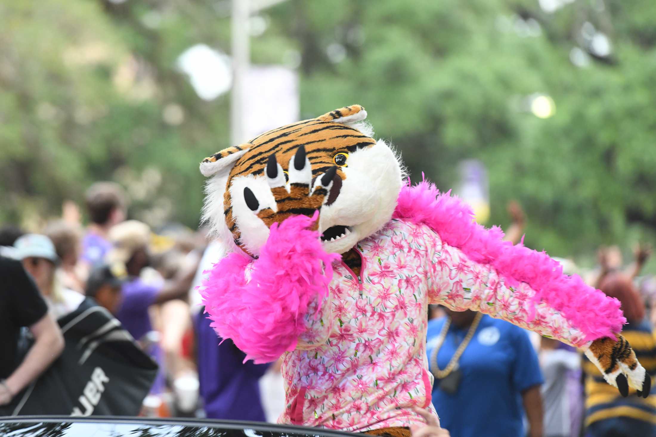 LSU women's basketball holds parade and celebratory ceremony for national championship