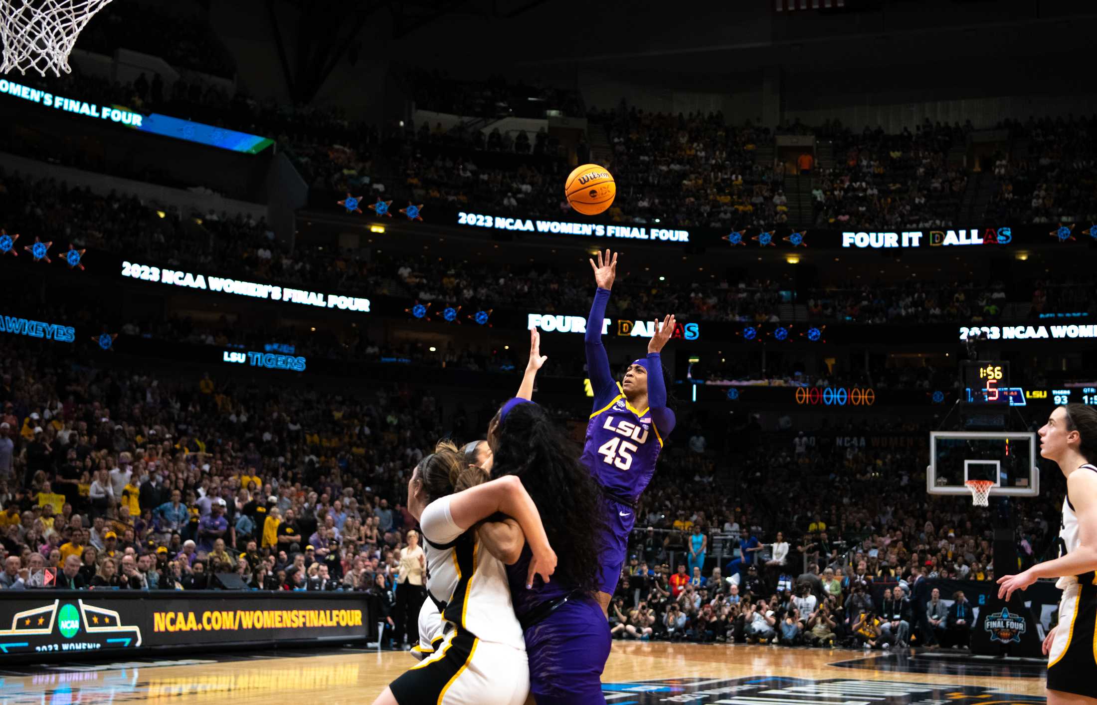 PHOTOS: LSU women's basketball beats Iowa 102-85 in national championship