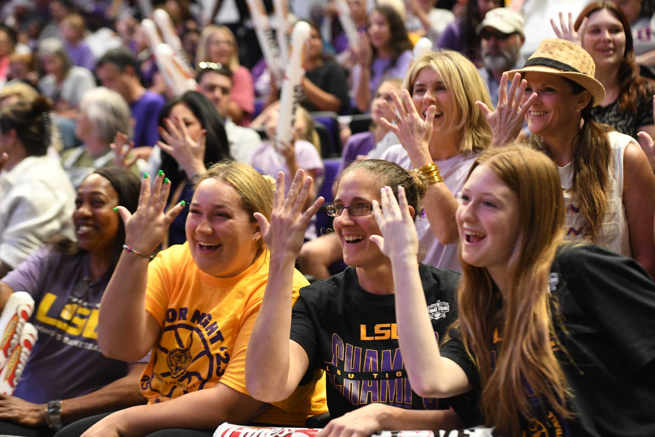 PHOTOS: A champions welcome