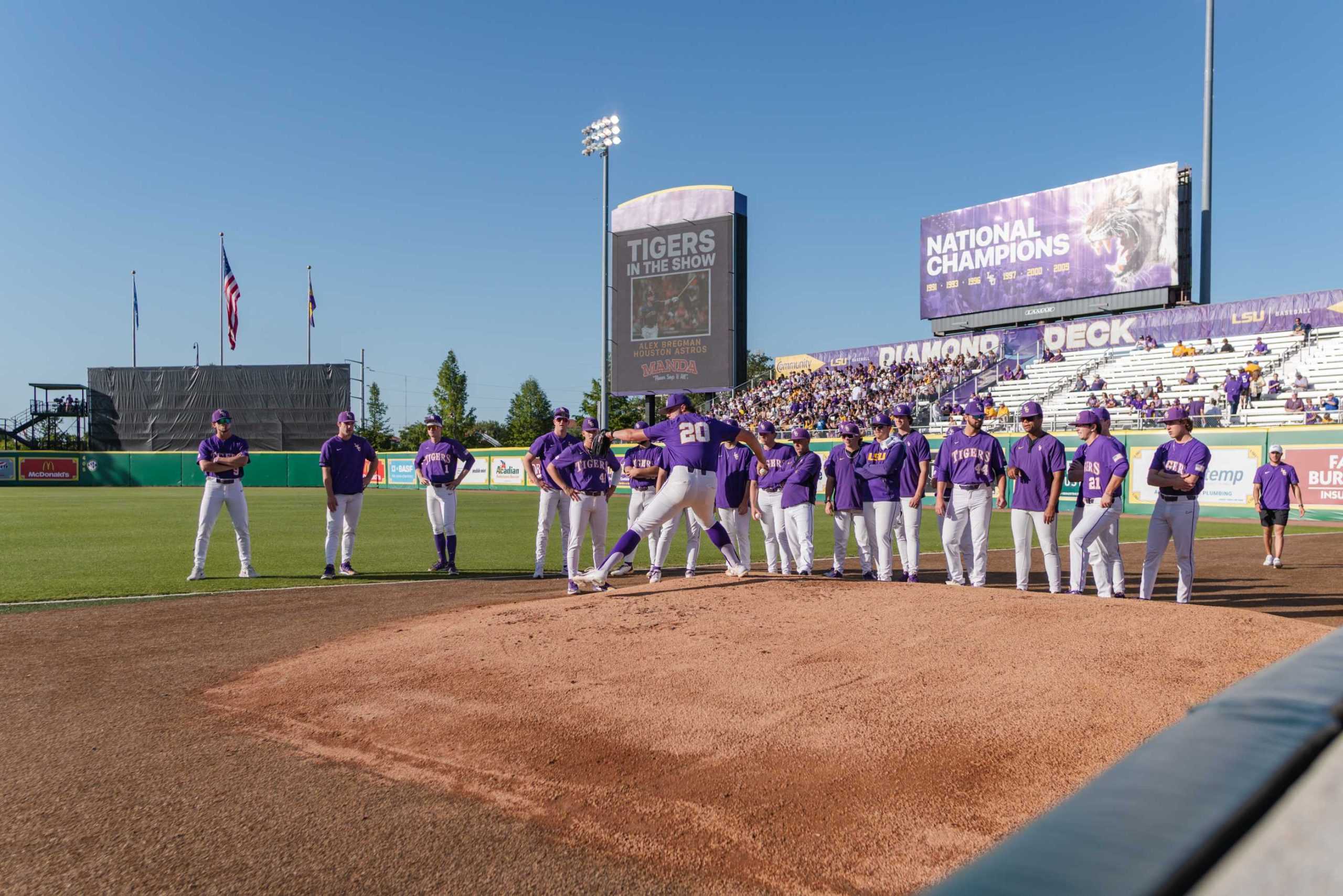 PHOTOS: LSU baseball defeats Alabama 8-6