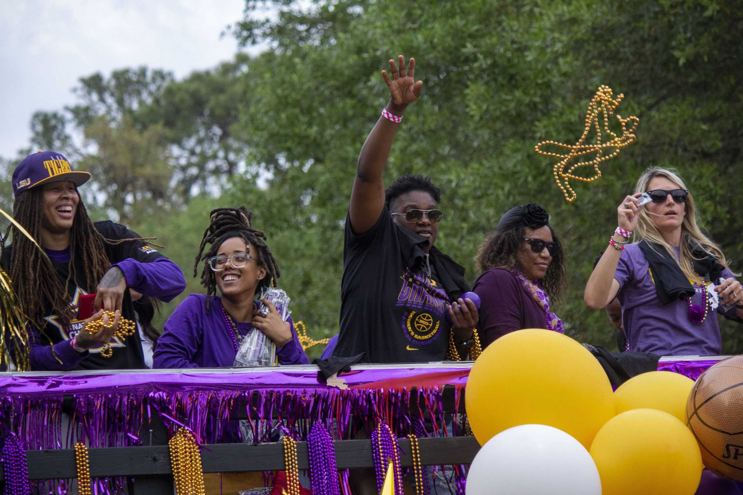 PHOTOS: LSU women's basketball championship parade