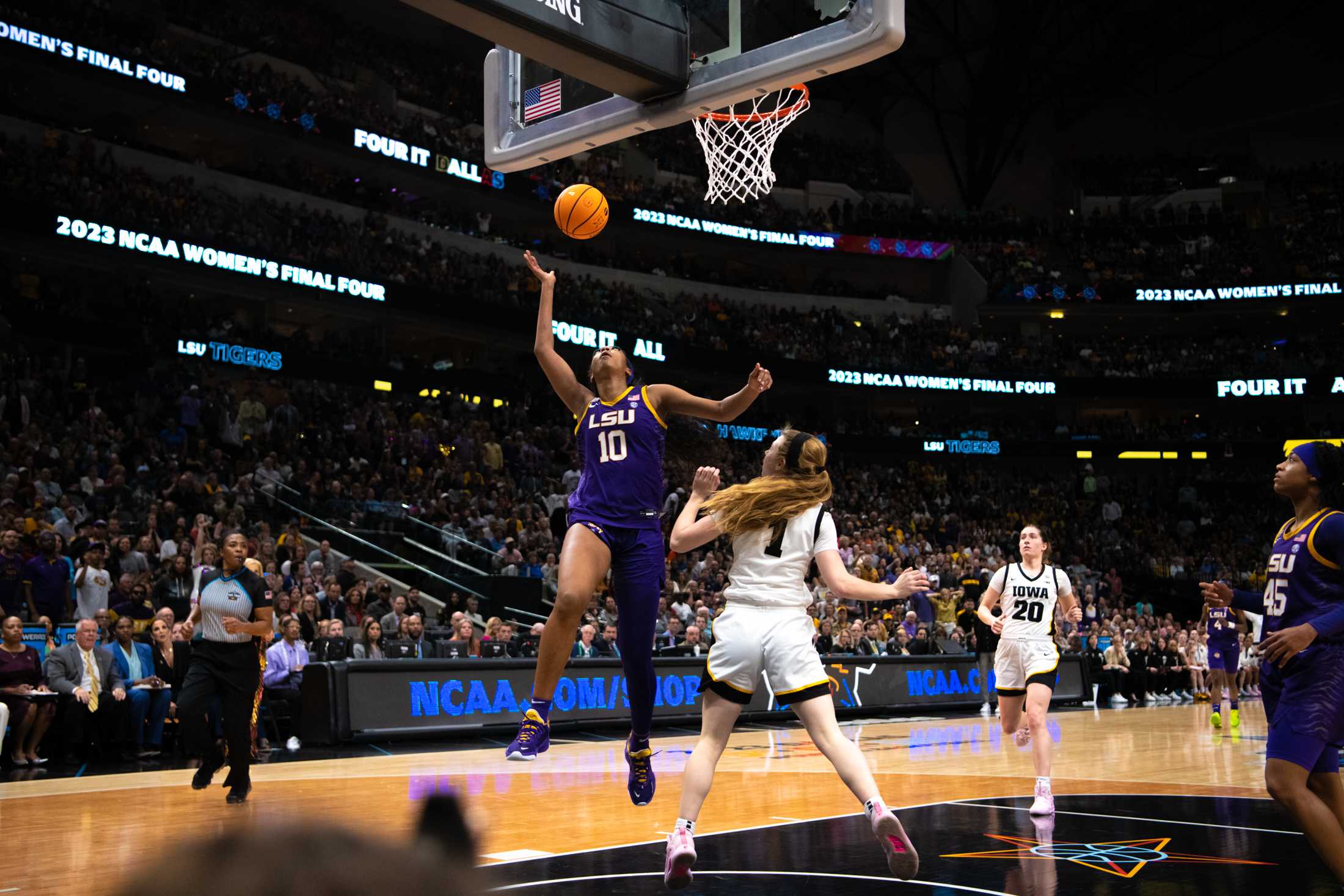 PHOTOS: LSU women's basketball beats Iowa 102-85 in national championship