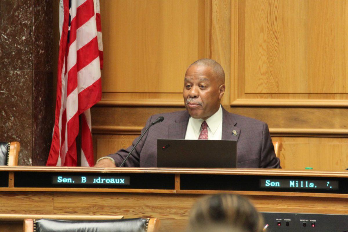 Sen. Gerald Boudreaux, D-Lafayette, presented Senate Bill 29 to the Senate Committee on Health and Welfare on Tuesday.