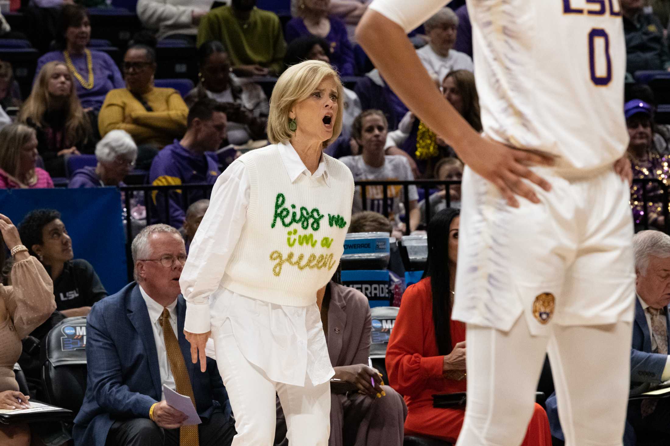 With LSU heading to the National Championship, take a look at Kim Mulkey's best outfits this season