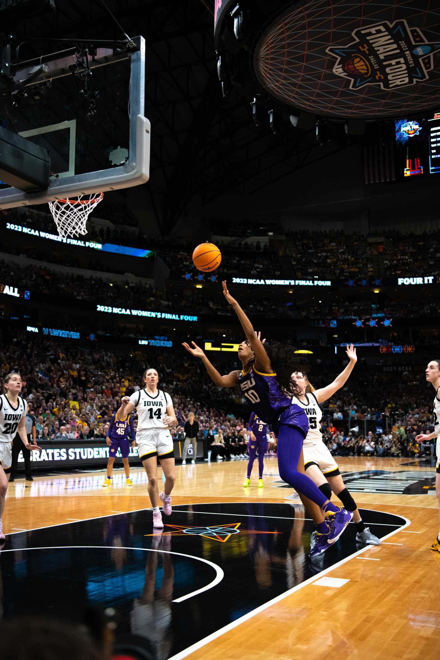 PHOTOS: LSU women's basketball beats Iowa 102-85 in national championship