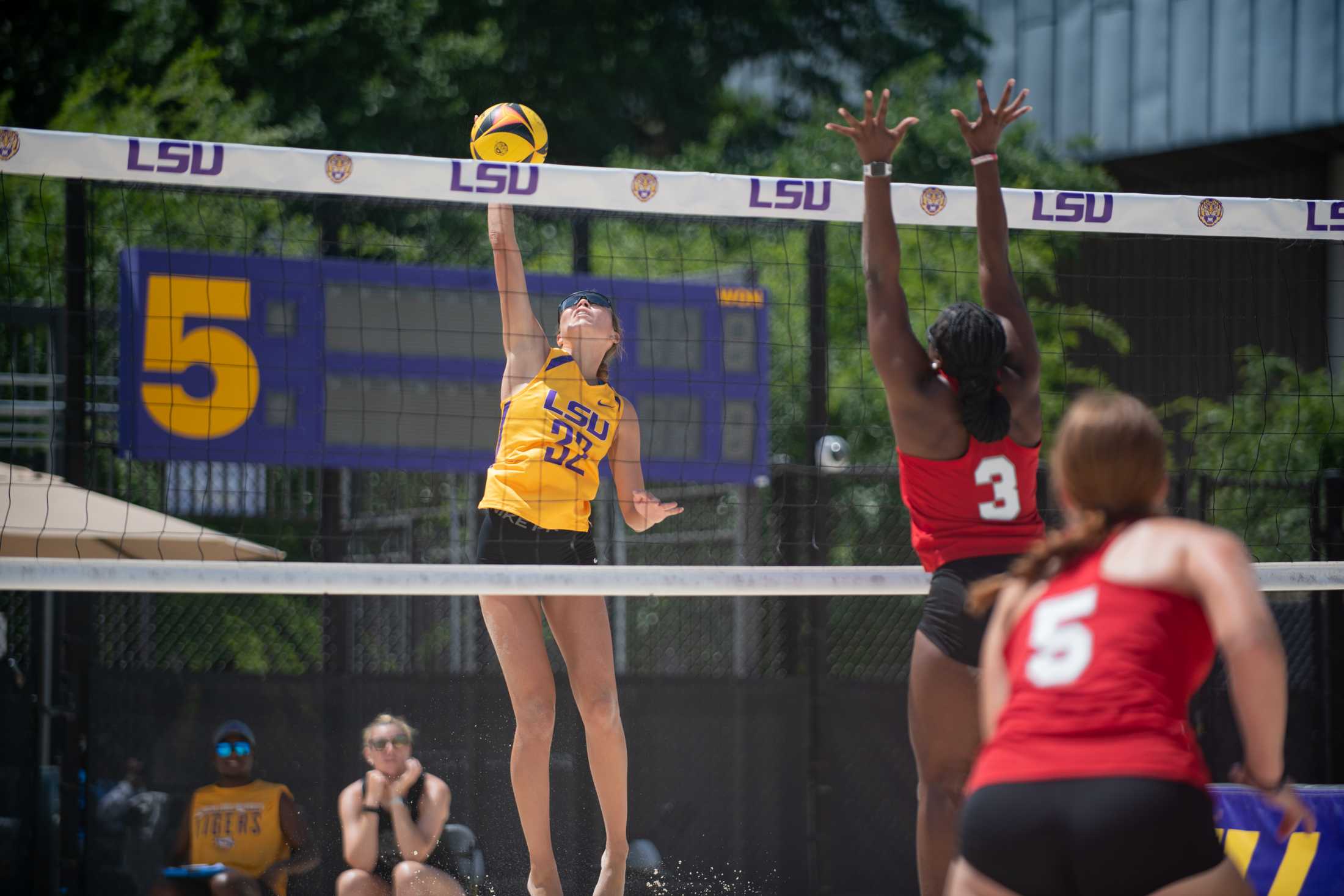 PHOTOS: LSU beach volleyball defeats Nicholls 5-0