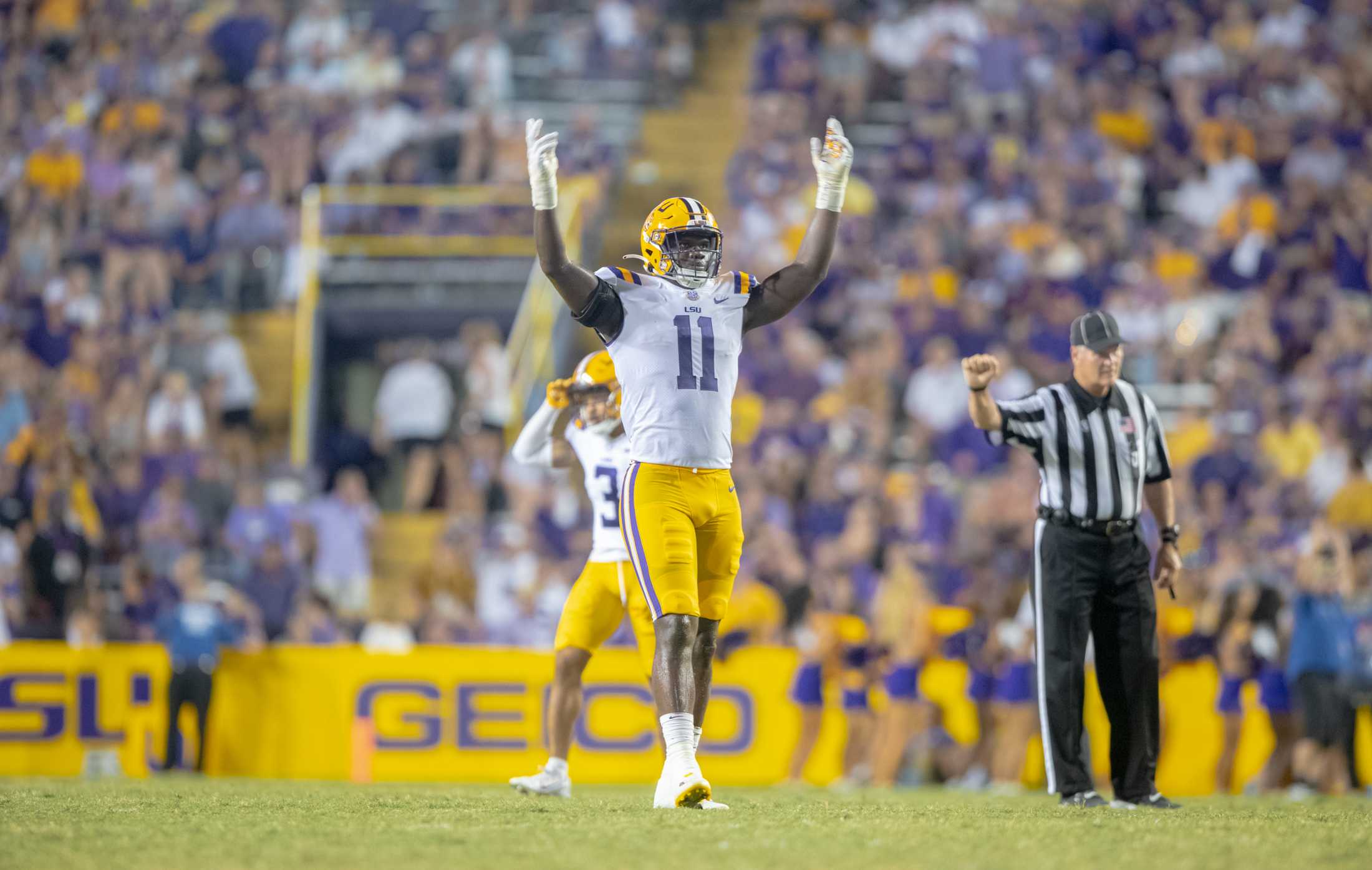 PHOTOS: LSU Football comes back to defeat Mississippi State 31-16