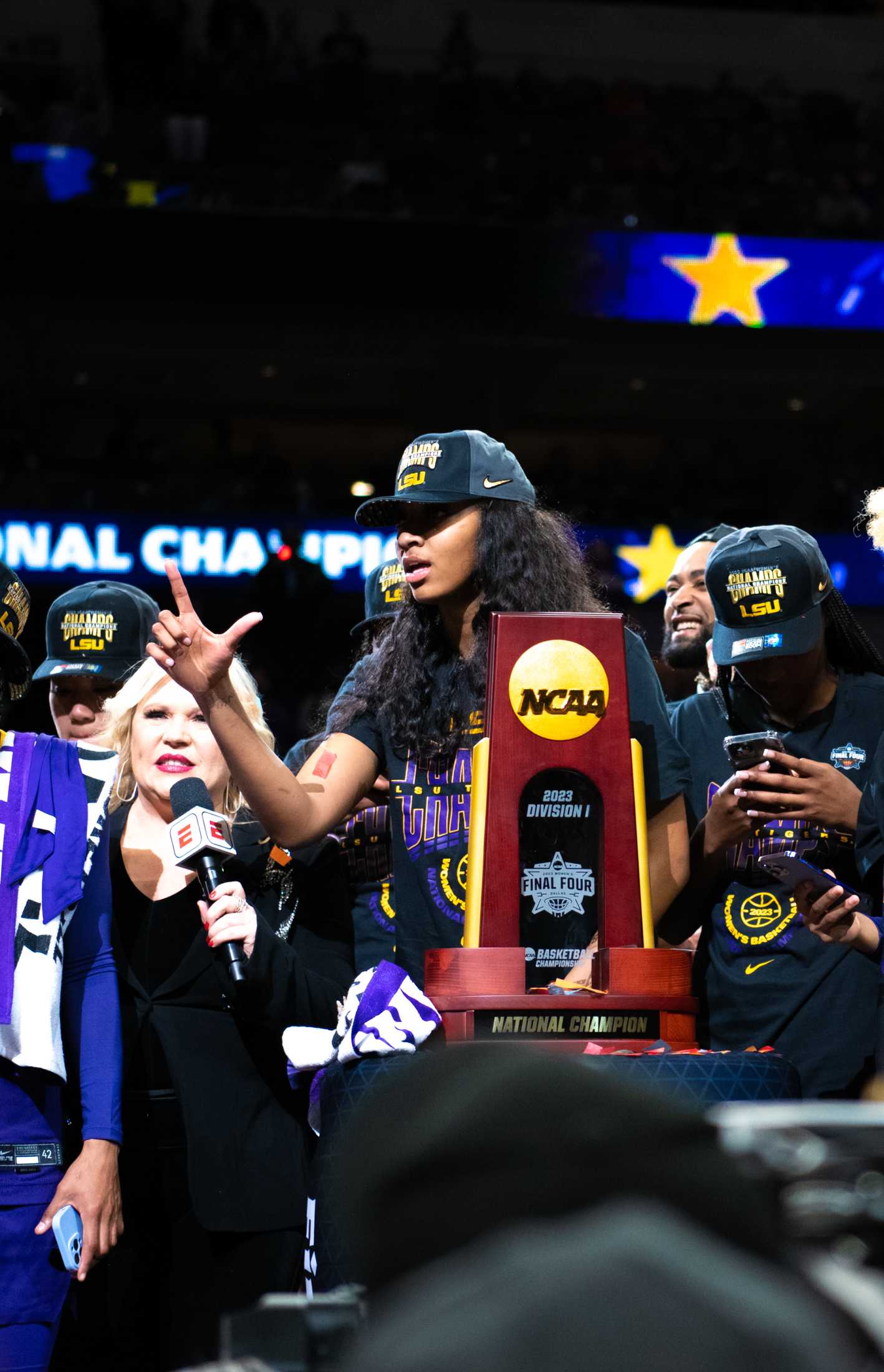 PHOTOS: LSU women's basketball beats Iowa 102-85 in national championship