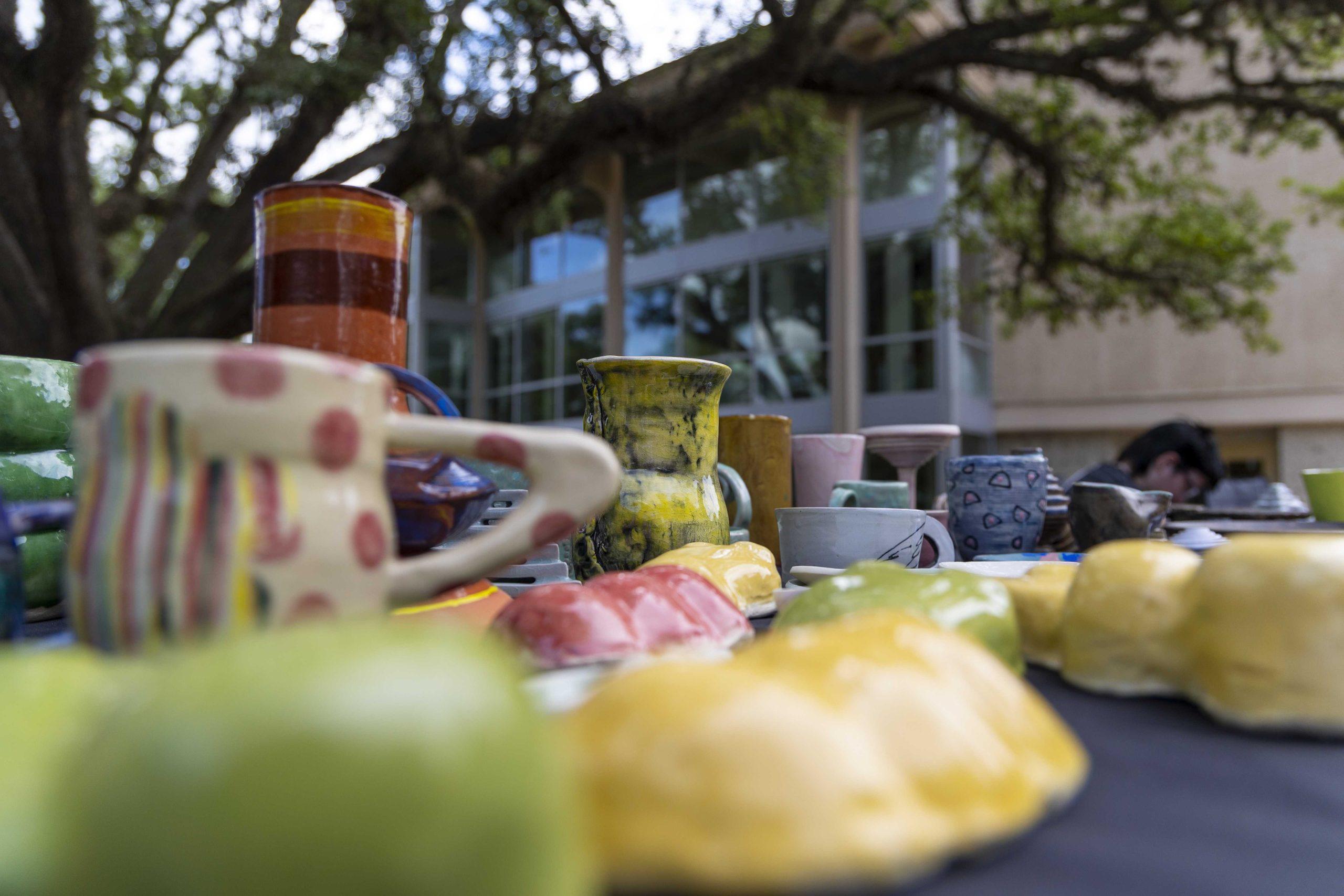 PHOTOS: LSU art clubs host market in Free Speech Alley