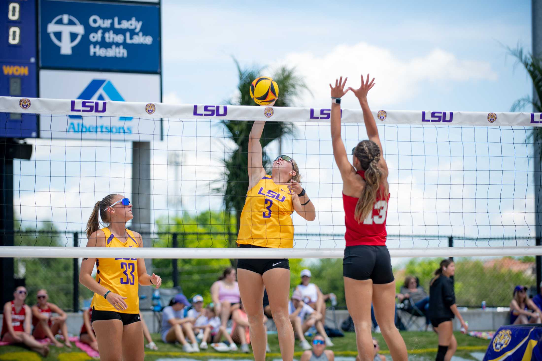 PHOTOS: LSU beach volleyball defeats Nicholls 5-0