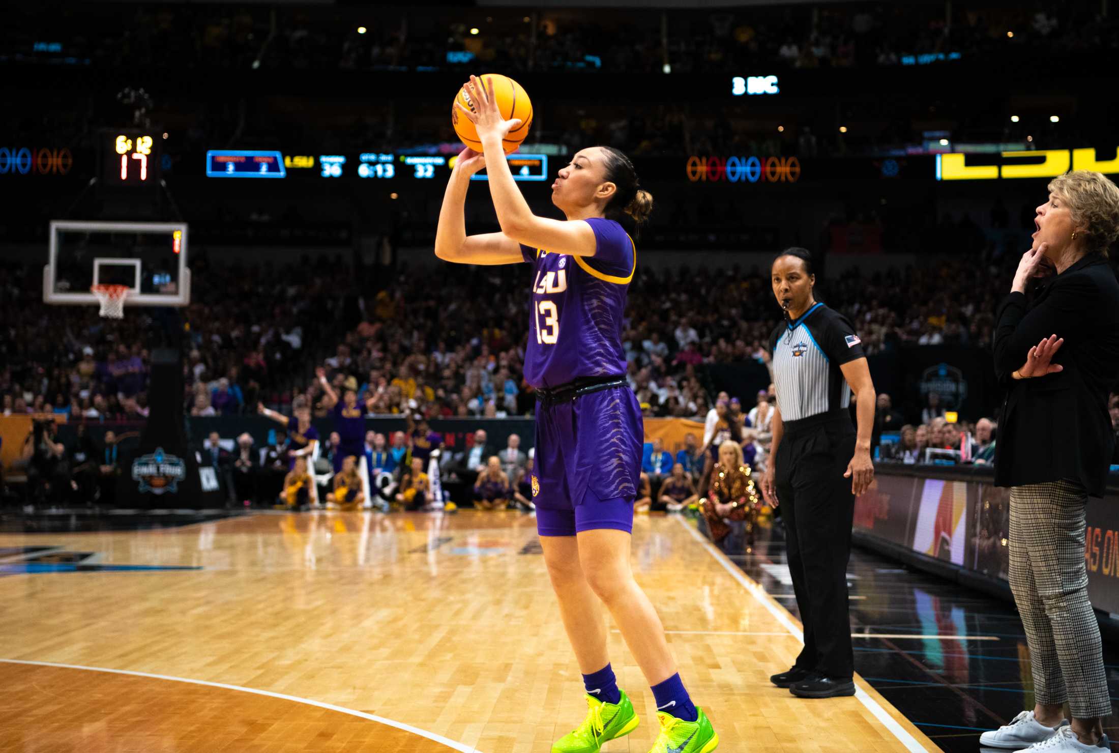 PHOTOS: LSU women's basketball beats Iowa 102-85 in national championship