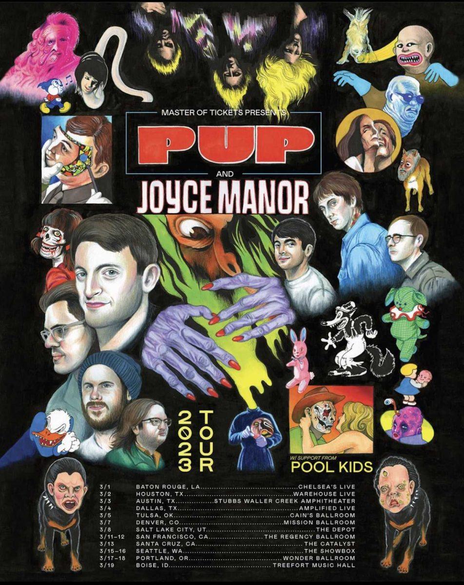 PUP, Joyce Manor and Pool Kids Tour Poster