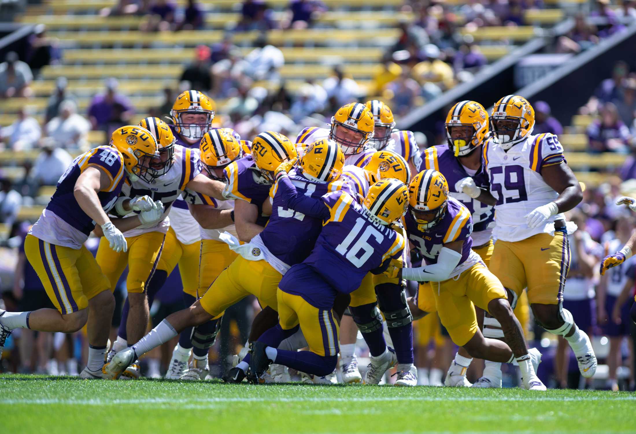 PHOTOS: LSU football spring game 2023