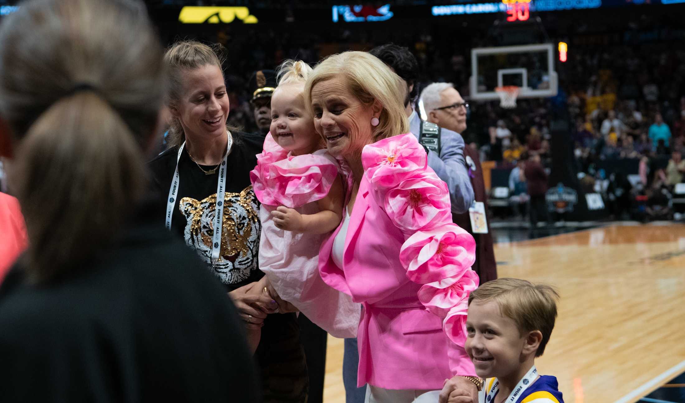 PHOTOS: LSU women's basketball defeats Virginia Tech, advances to national championship