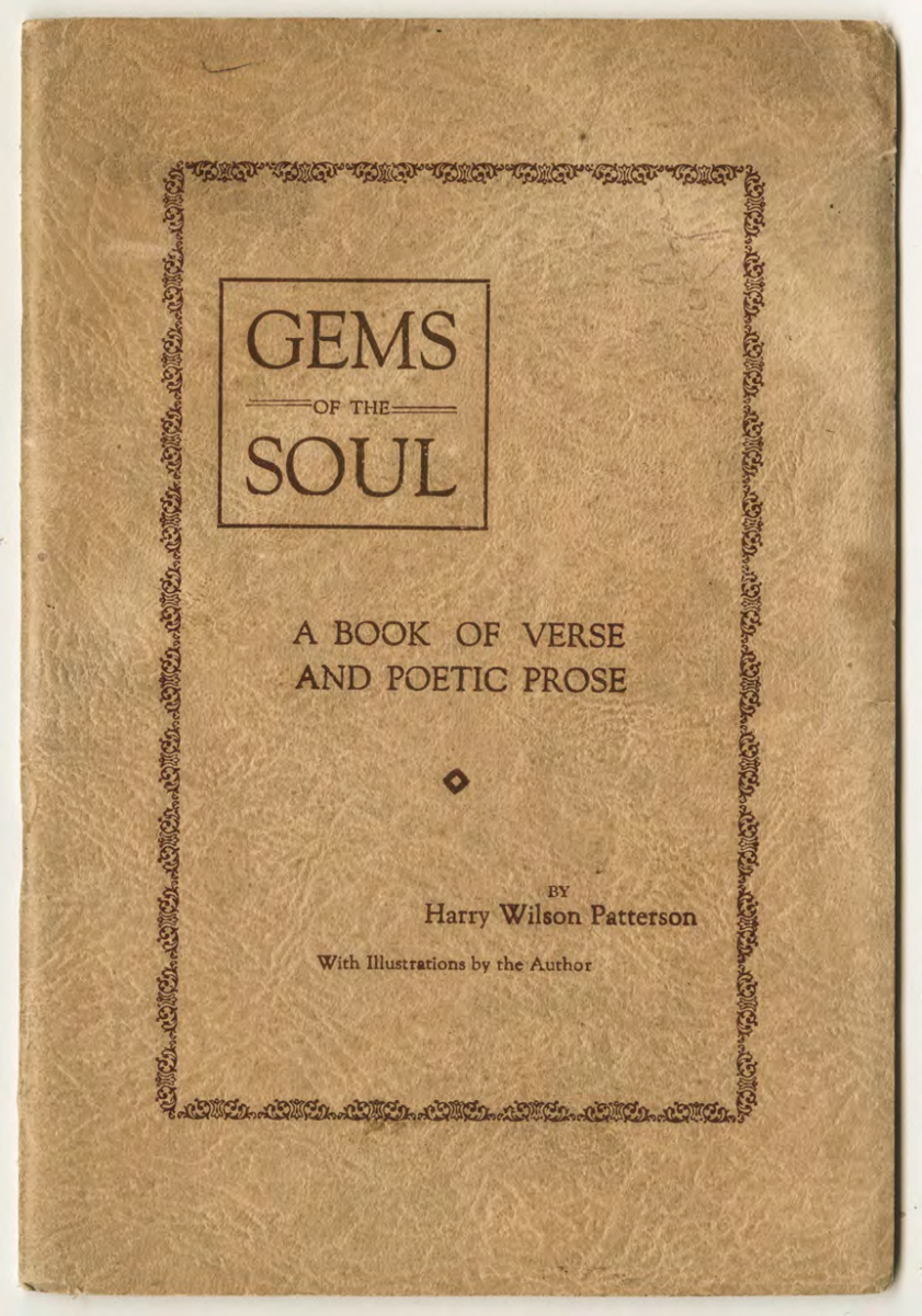 The cover of &#8220;Gems of the Soul,&#8221; by Harry Wilson Patterson