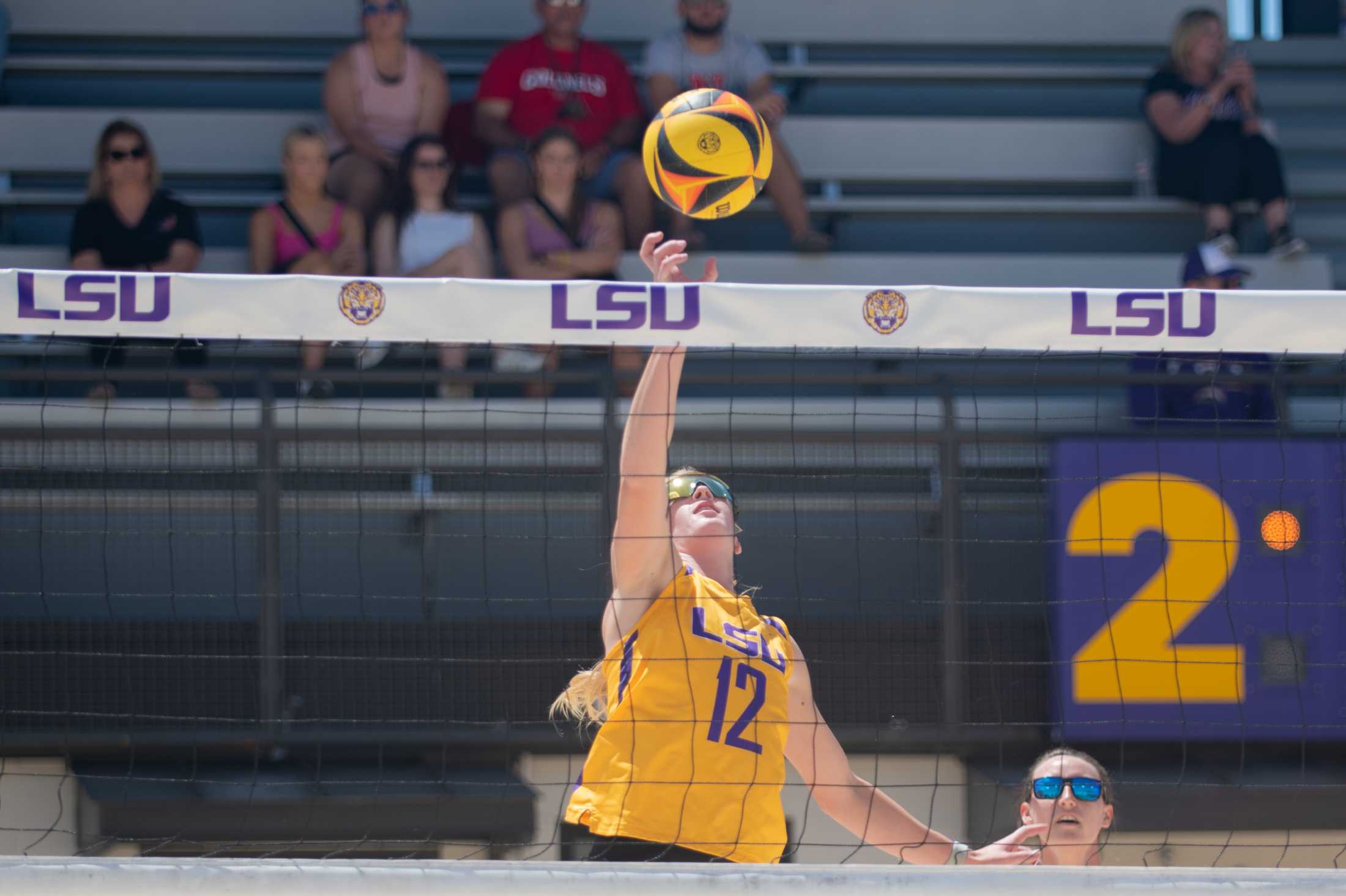 PHOTOS: LSU beach volleyball defeats Nicholls 5-0