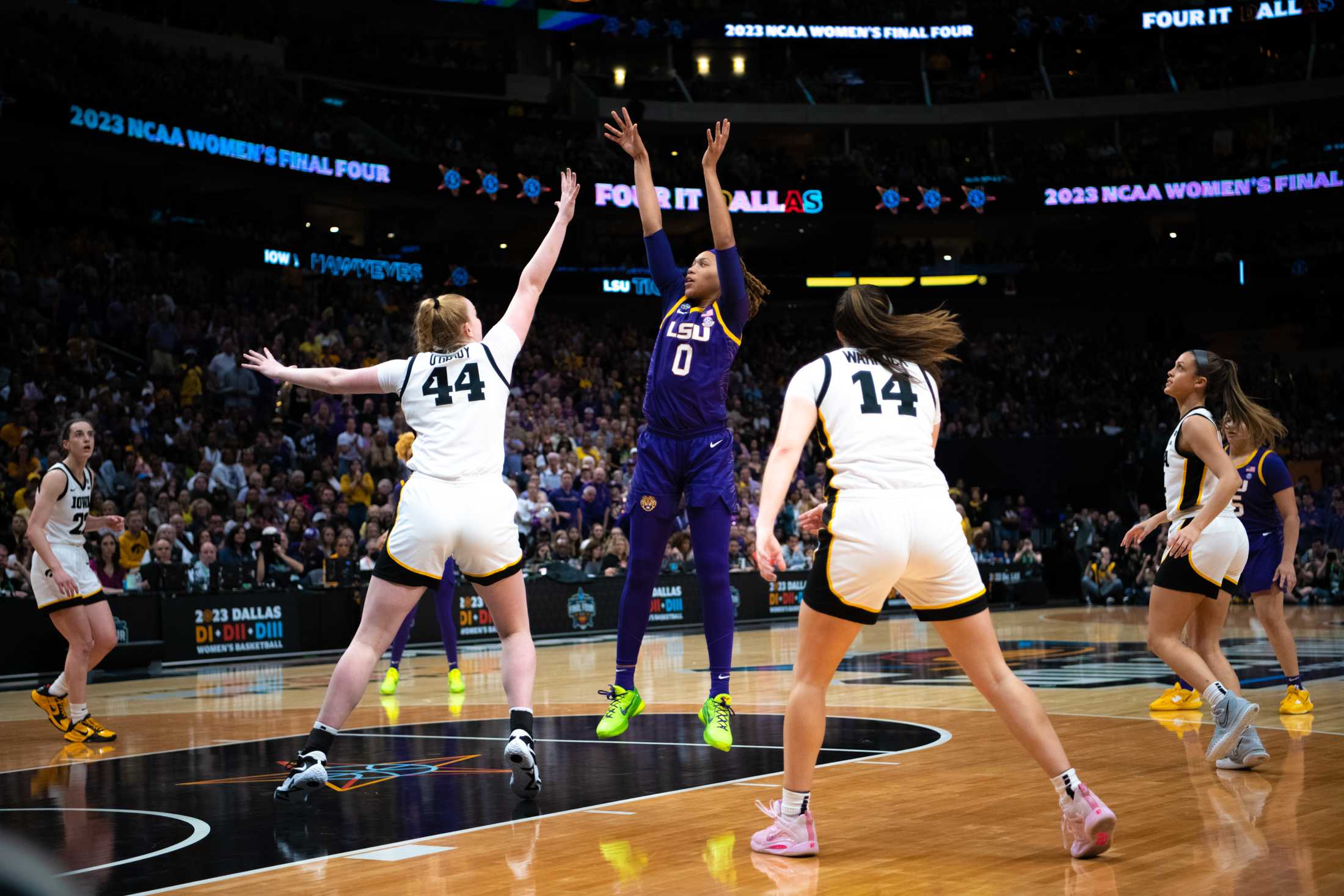 PHOTOS: LSU women's basketball beats Iowa 102-85 in national championship