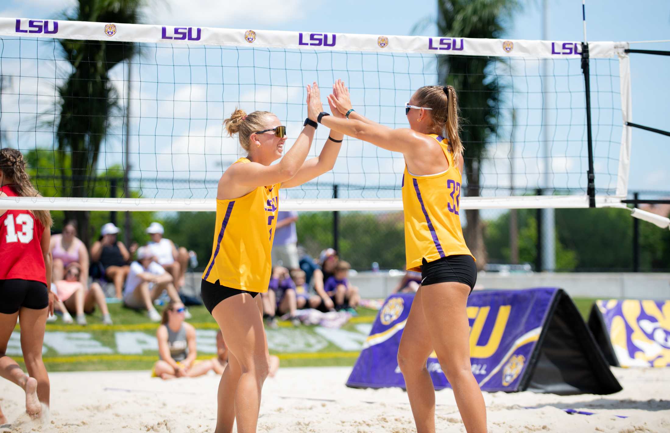 PHOTOS: LSU beach volleyball defeats Nicholls 5-0