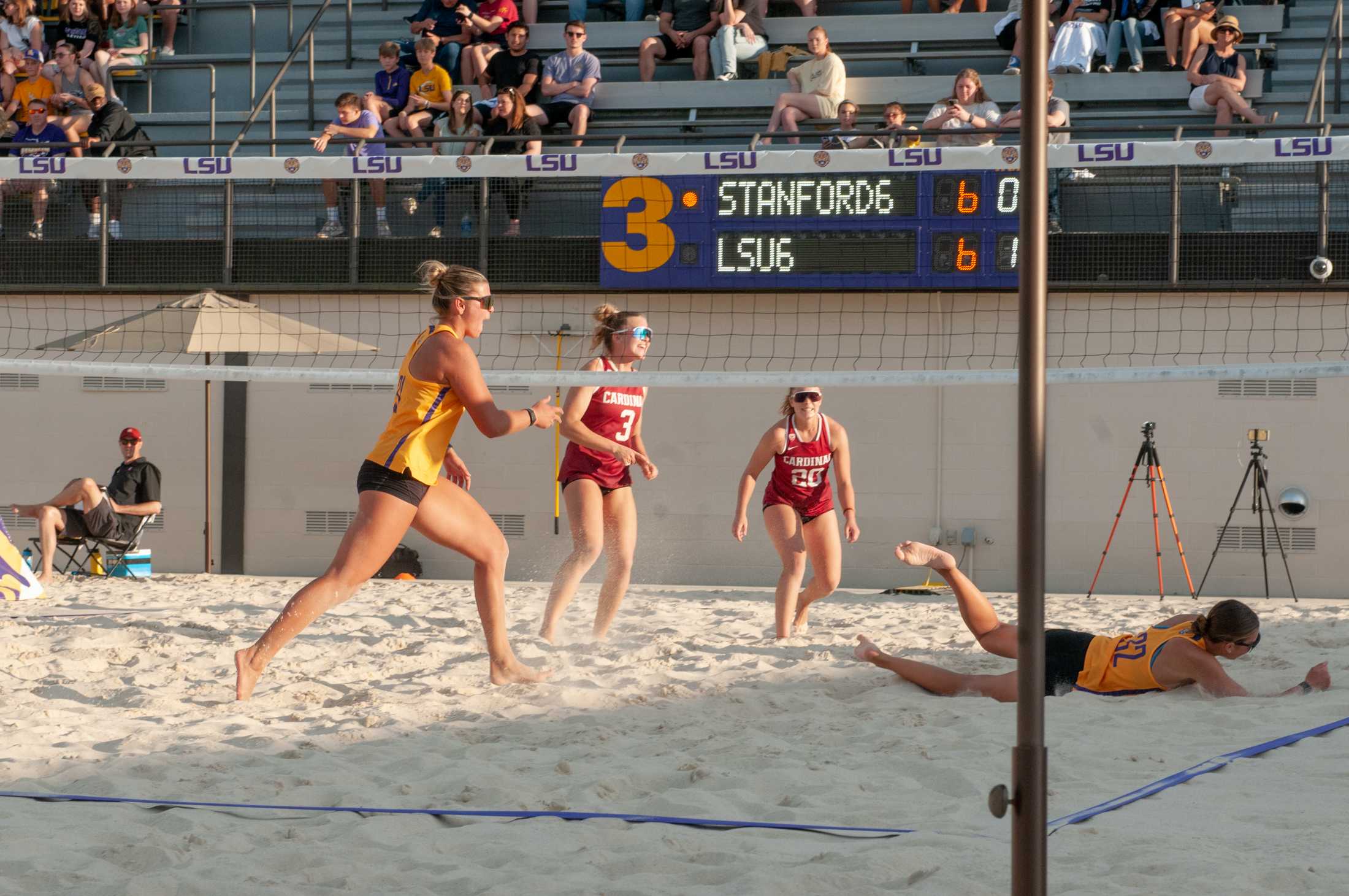 PHOTOS: LSU beach volleyball falls to Stanford