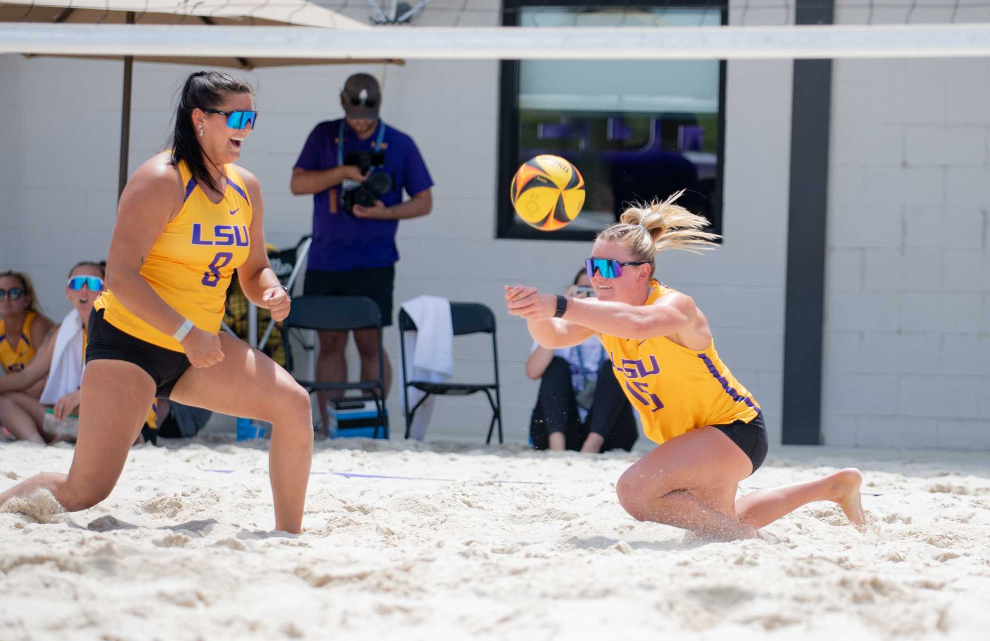 PHOTOS: LSU beach volleyball defeats Nicholls 5-0